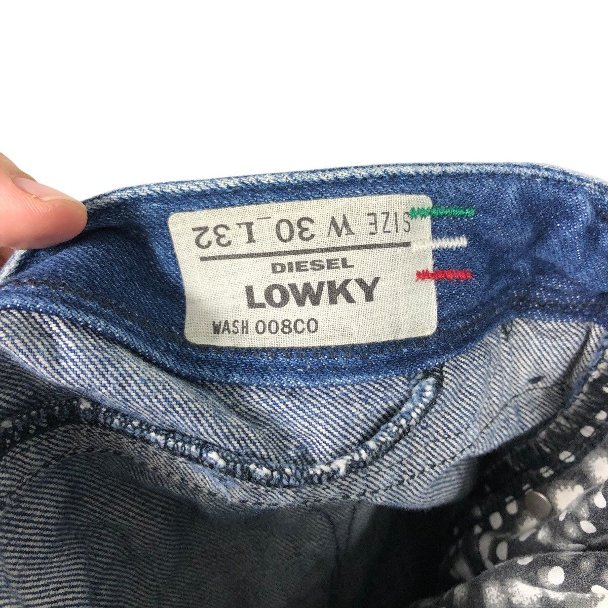 Diesel 📌Vintage Denim Jeans Diesel Parachute Bondage Biker Style Size US 32 / EU 48 - 22 Thumbnail
