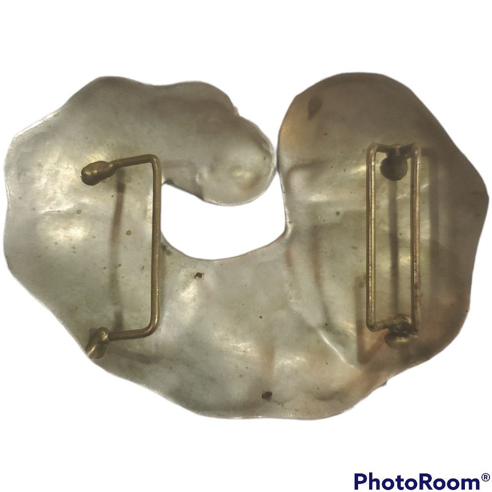 Other Vintage Metal Shell Shaped Belt Buckle Size ONE SIZE - 2 Thumbnail