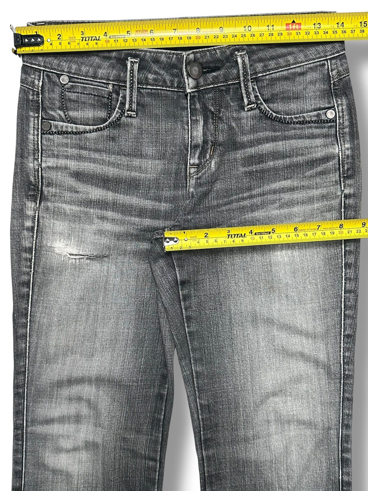 Japanese Brand Vintage Sweet Camel Distressed Flared Denim Japan Jeans Size US 28 / EU 44 - 19 Thumbnail