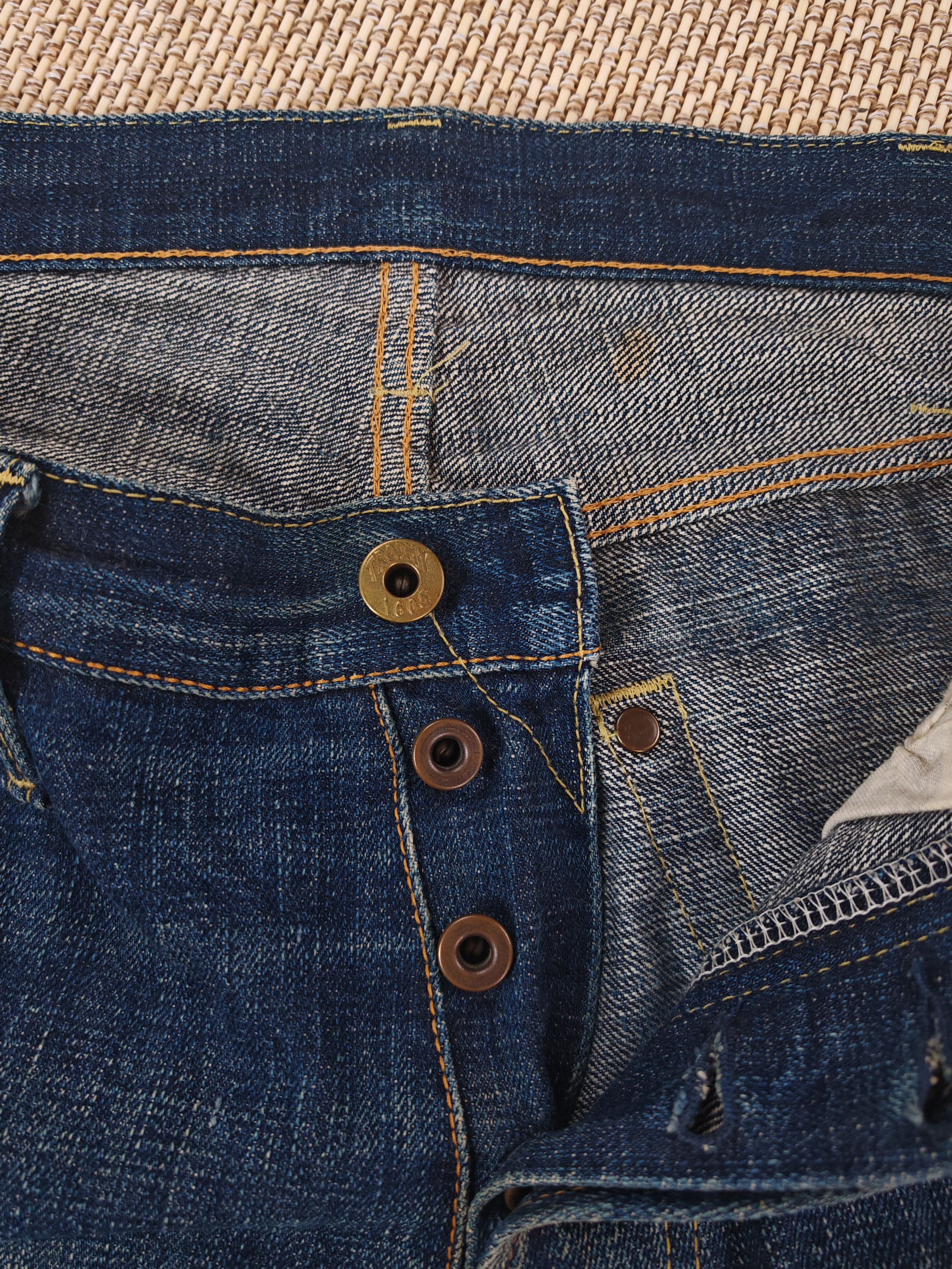 Trophy Clothing Trophy Clothing Double Knee Selvedge Denim Size US 34 / EU 50 - 12 Thumbnail