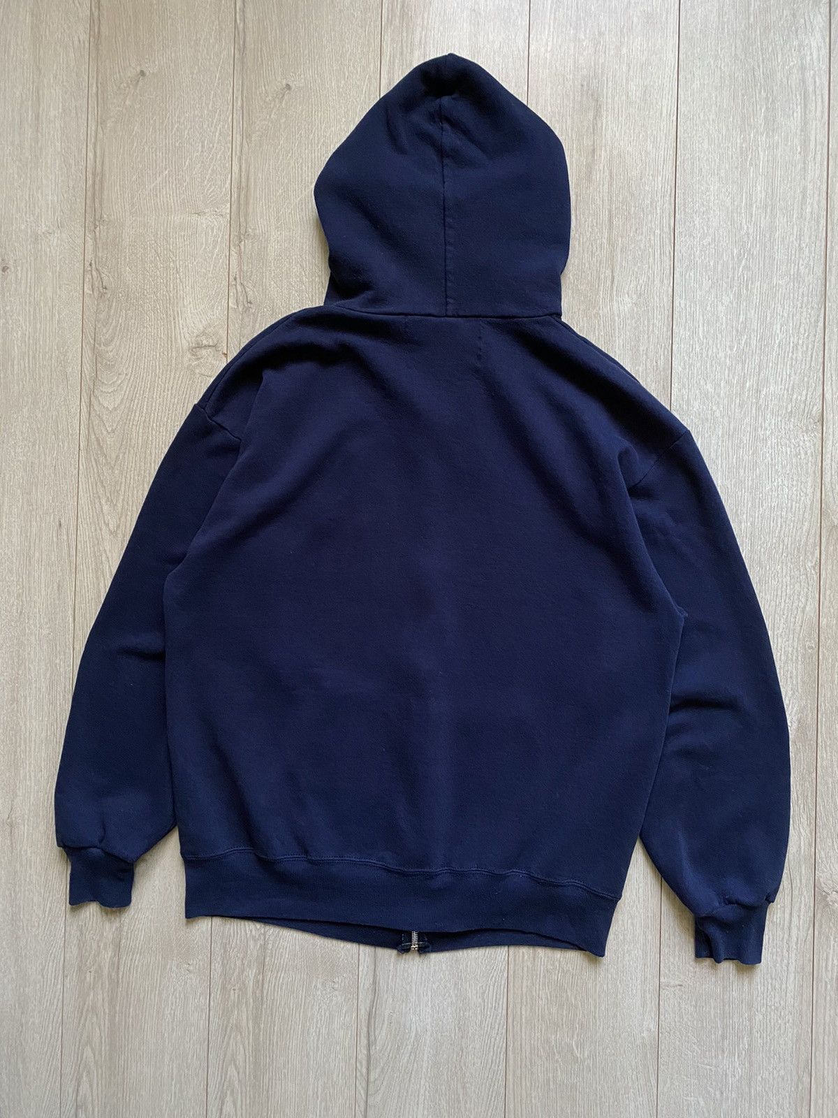 Vintage Vintage zip up hoodie 90s Hip-Hop USA skate blue cotton Size US M / EU 48-50 / 2 - 4 Thumbnail