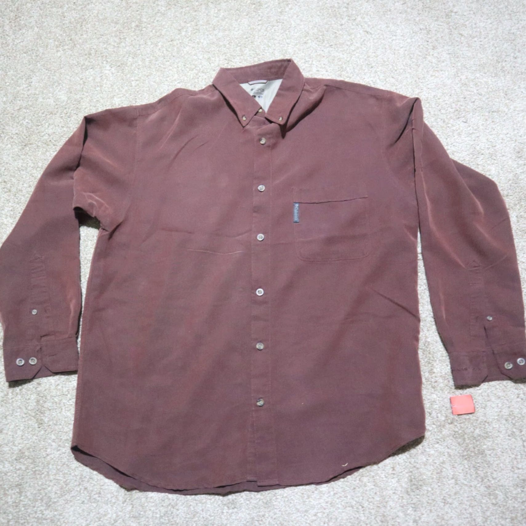 Vintage Columbia Shirt Men L Burgandy Check Button-Up Long Sleeve Outdoor Columbia Shirt Men's L Burgandy Check Button-Up Long Sleeve Outdoor Size US L / EU 52-54 / 3 - 3 Thumbnail