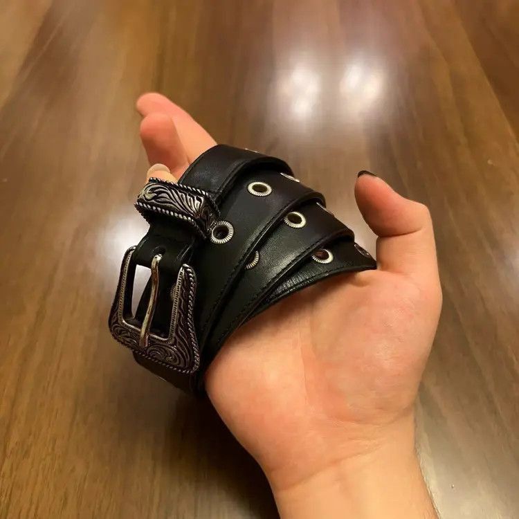 Saint Laurent Paris Saint Laurent Paris by Hedi 14SS Runway Western Style Belt- Size ONE SIZE - 1 Thumbnail