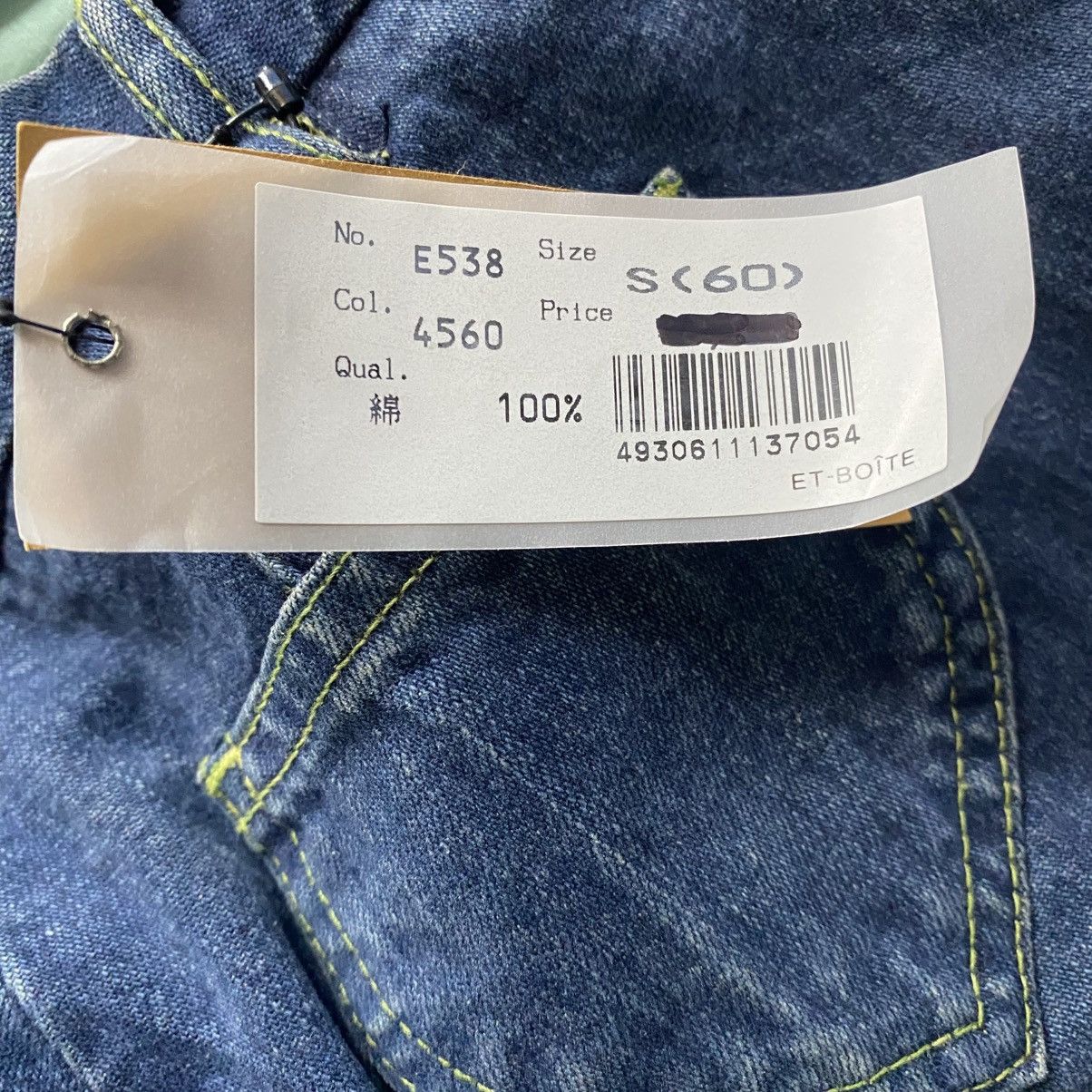 Japanese Brand Vntage 90s ET BOITE Blue Way Denim Bootcut Bell Buttom Jeans Size 27" / US 4 / IT 40 - 14 Thumbnail