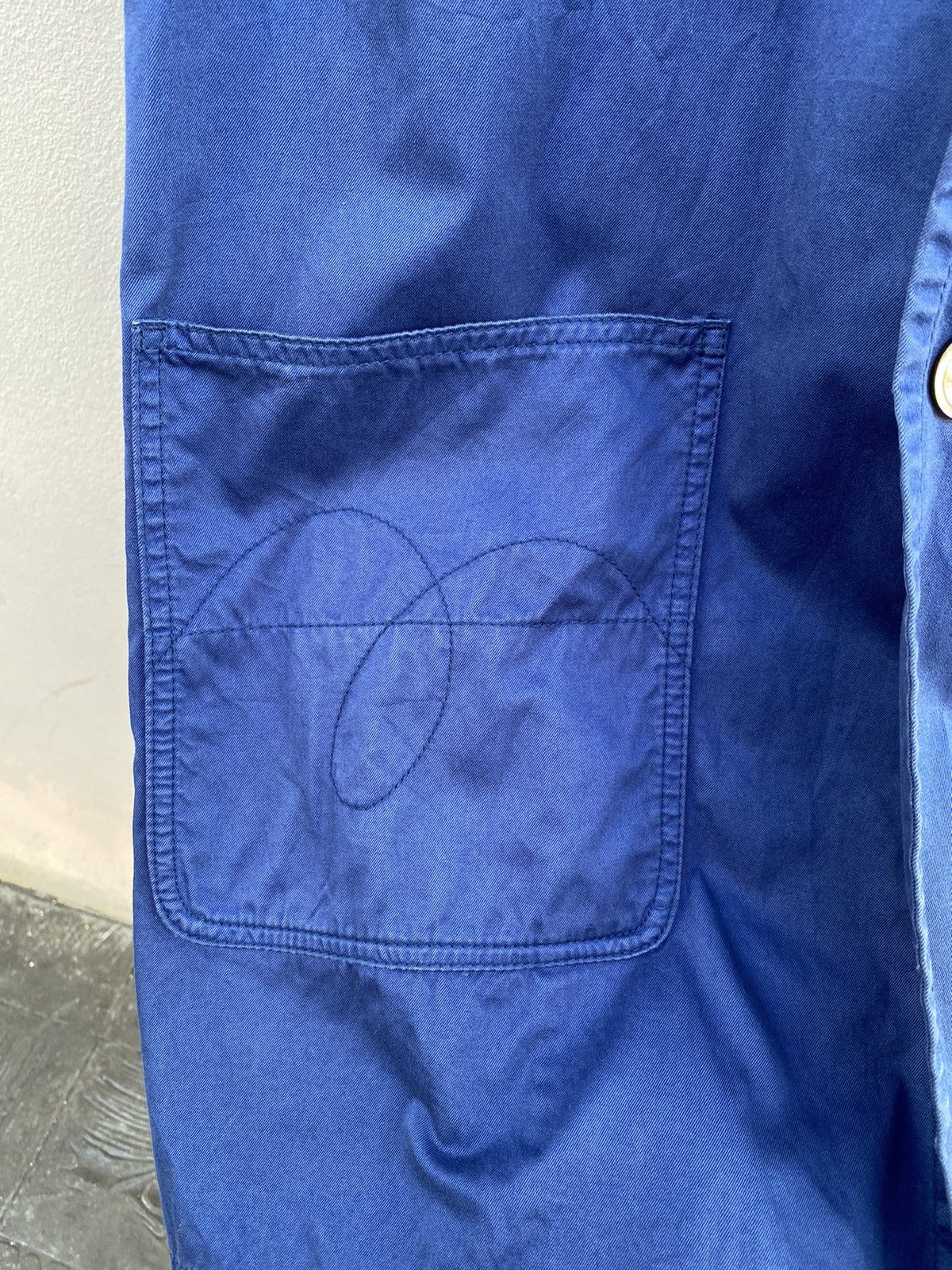 Designer × Issey Miyake × mercibeaucoup Mercibeaucoup by ISSEY MIYAKE Long Parka Blue Garment-Dyed Size US L / EU 52-54 / 3 - 8 Thumbnail