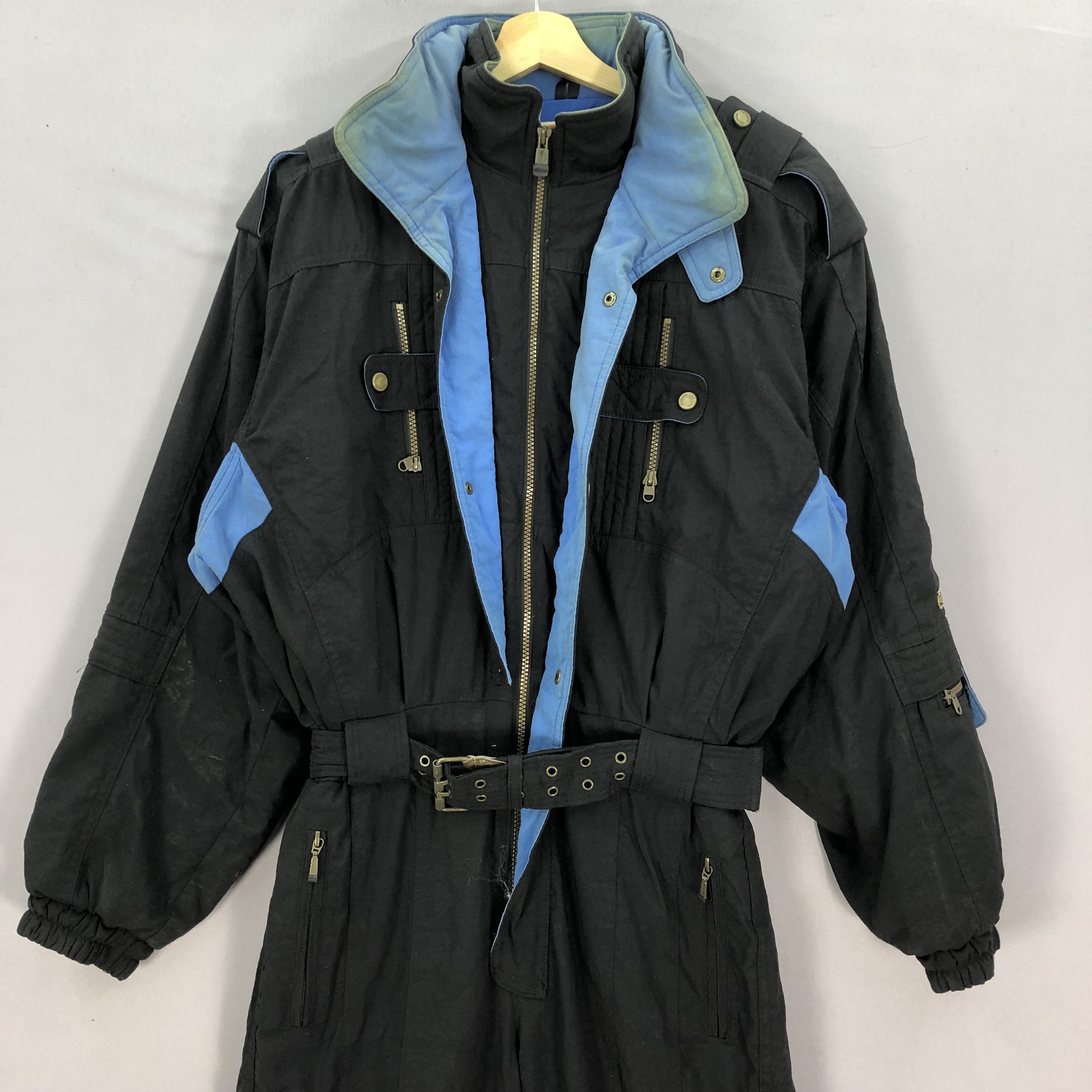 Ellesse × Vintage Vintage 90s Ellesse Ski Overalls Snowboards Ski Wear Suits Size US 30 / EU 46 - 6 Thumbnail