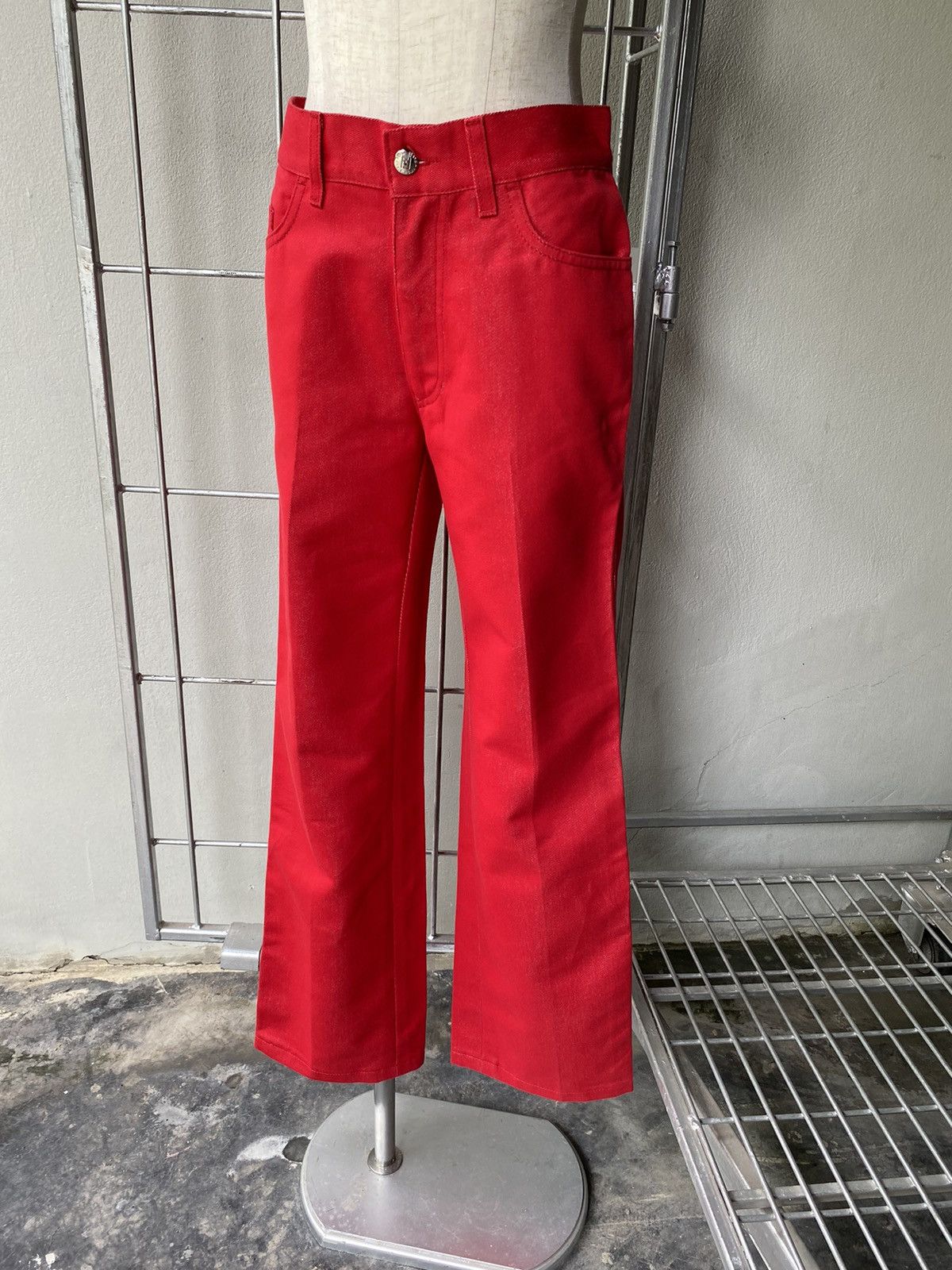 Fendi FENDI Red Pattern Casual Long Jeans Size 27" / US 4 / IT 40 - 18 Thumbnail