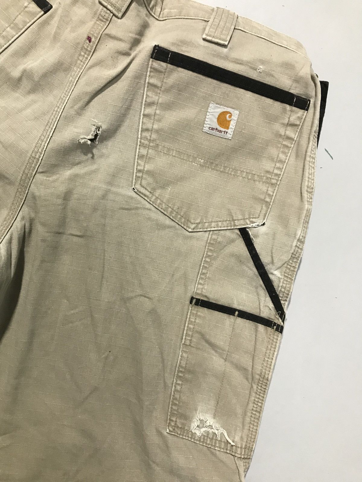 Carhartt Vintage carhartt damaged cargodenim Size US 38 / EU 54 - 10 Thumbnail