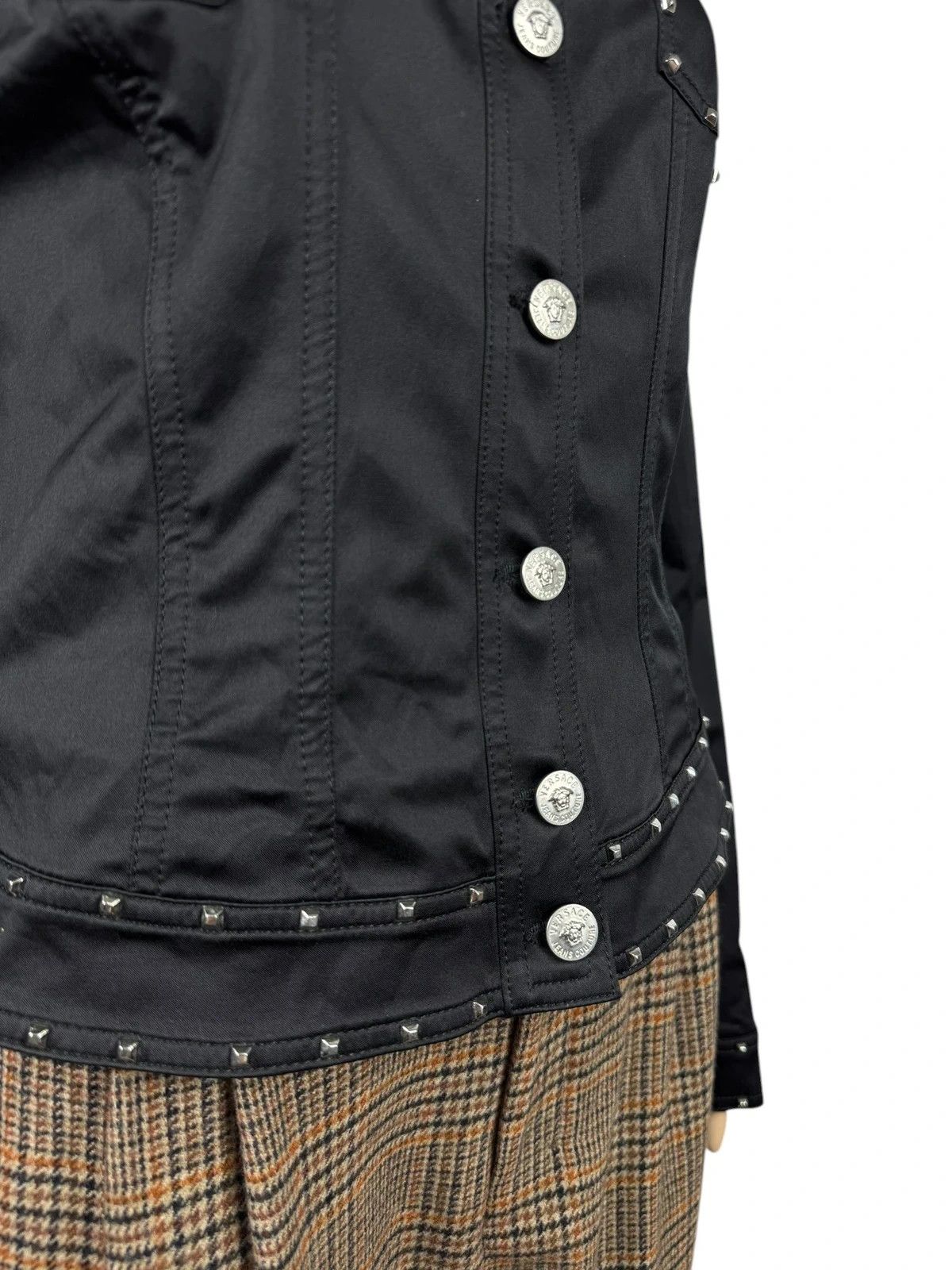 Versace Jeans Couture Versace Jeans Couture Spikes Bomber Jacket Cotton size S Size S / US 4 / IT 40 - 4 Thumbnail
