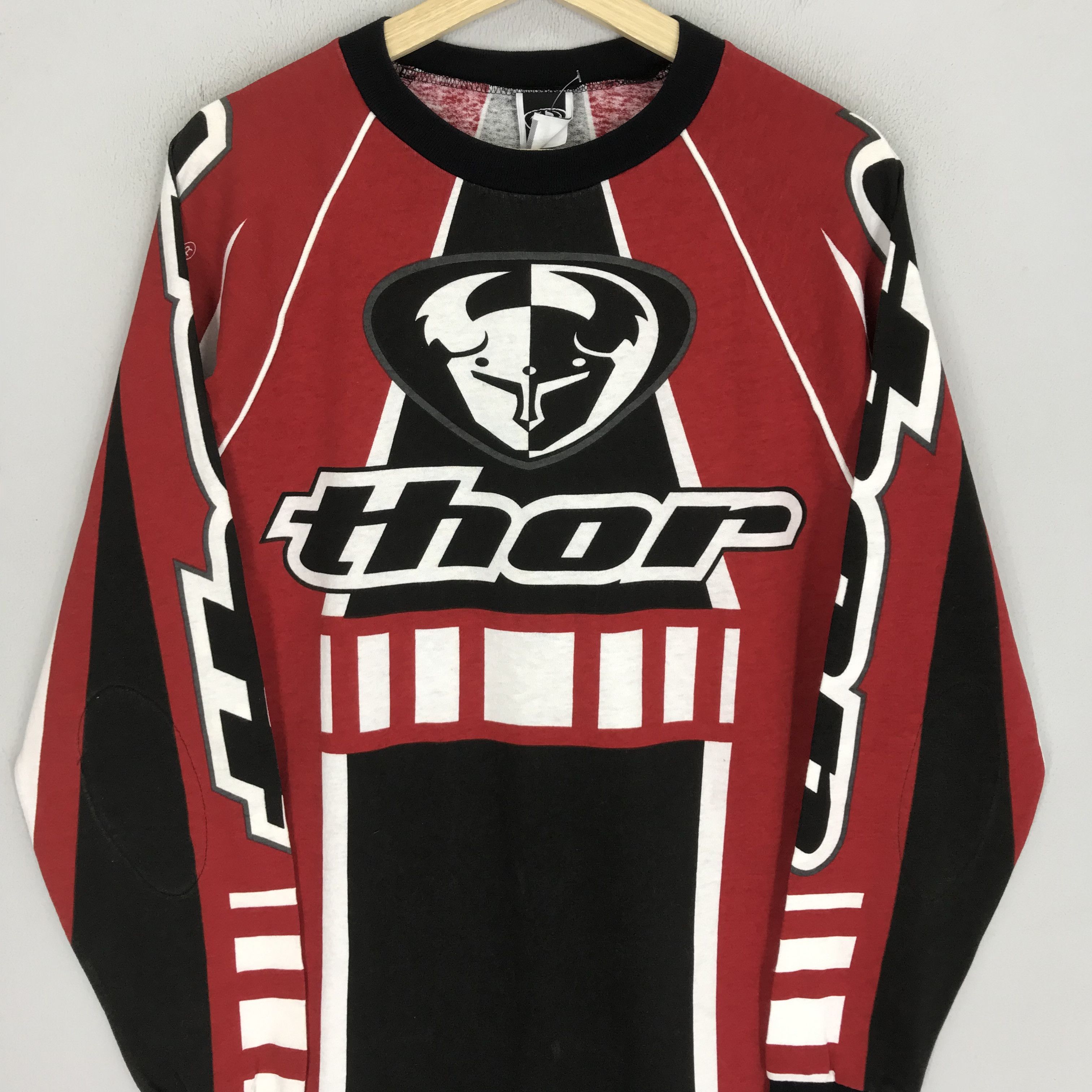 Fox Racing Vintage 90's Thor Motocross Racing Team Dirt Bike Tshirt Size US M / EU 48-50 / 2 - 3 Thumbnail