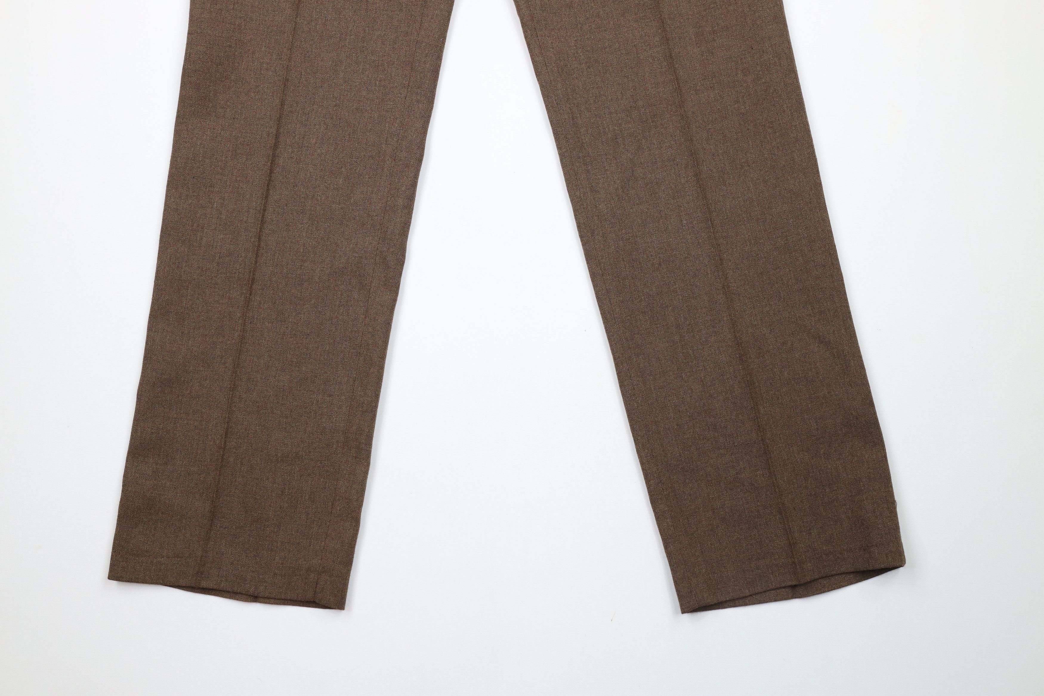 Vintage Vintage 90s Streetwear Chinos Chino Pants Trousers Brown USA Size US 32 / EU 48 - 4 Thumbnail