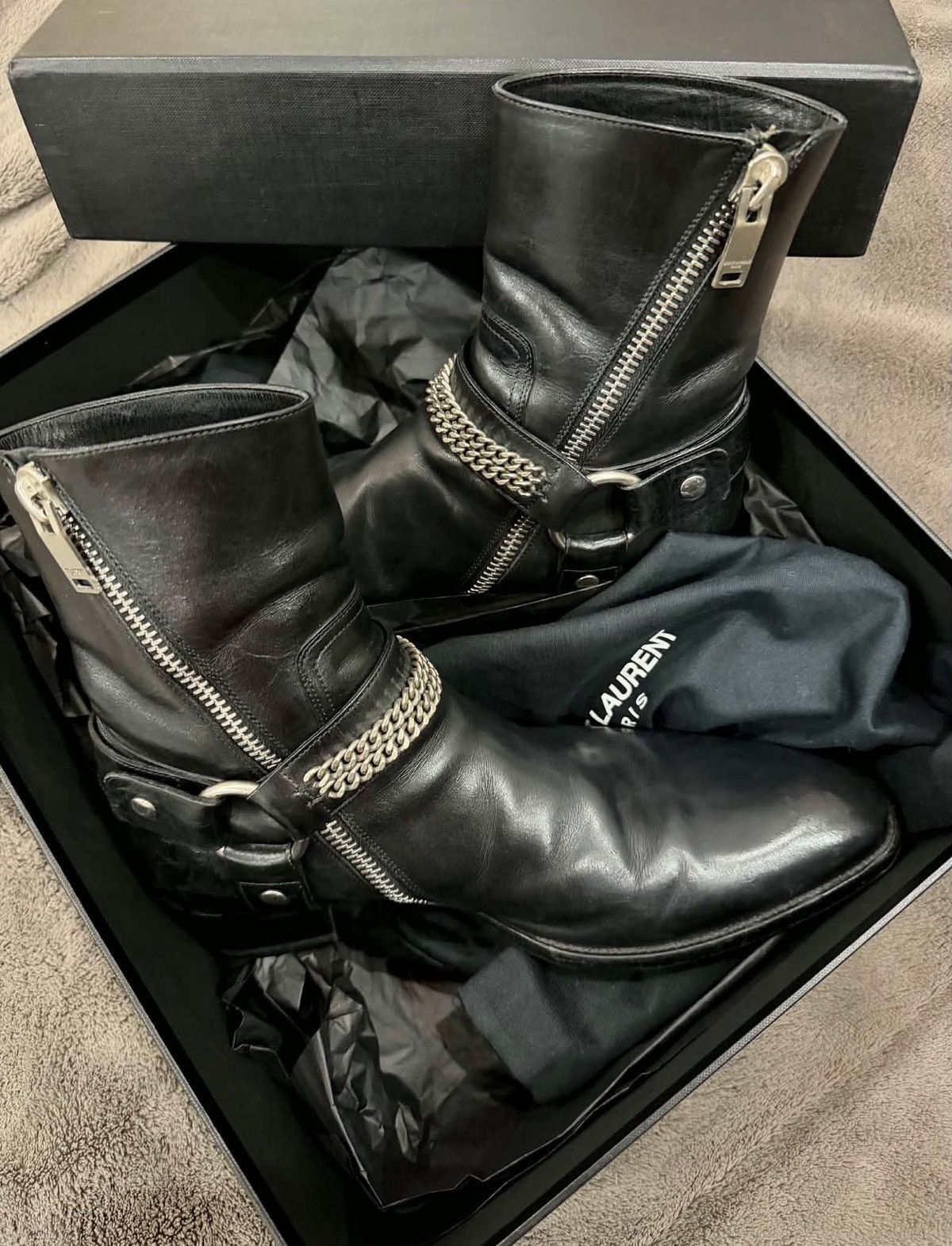 Hedi Slimane × Saint Laurent Paris × Yves Saint Laurent Saint
