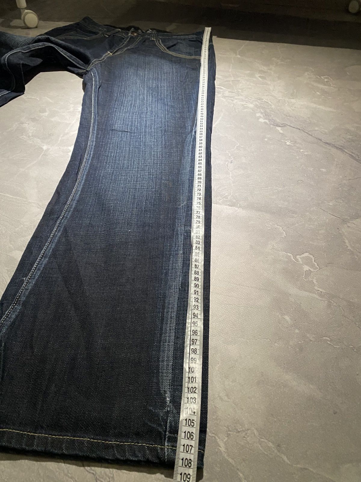 Japanese Brand Heavy Washed Darkwear Slim / Avant Garde Number Nine Style Size US 32 / EU 48 - 12 Thumbnail