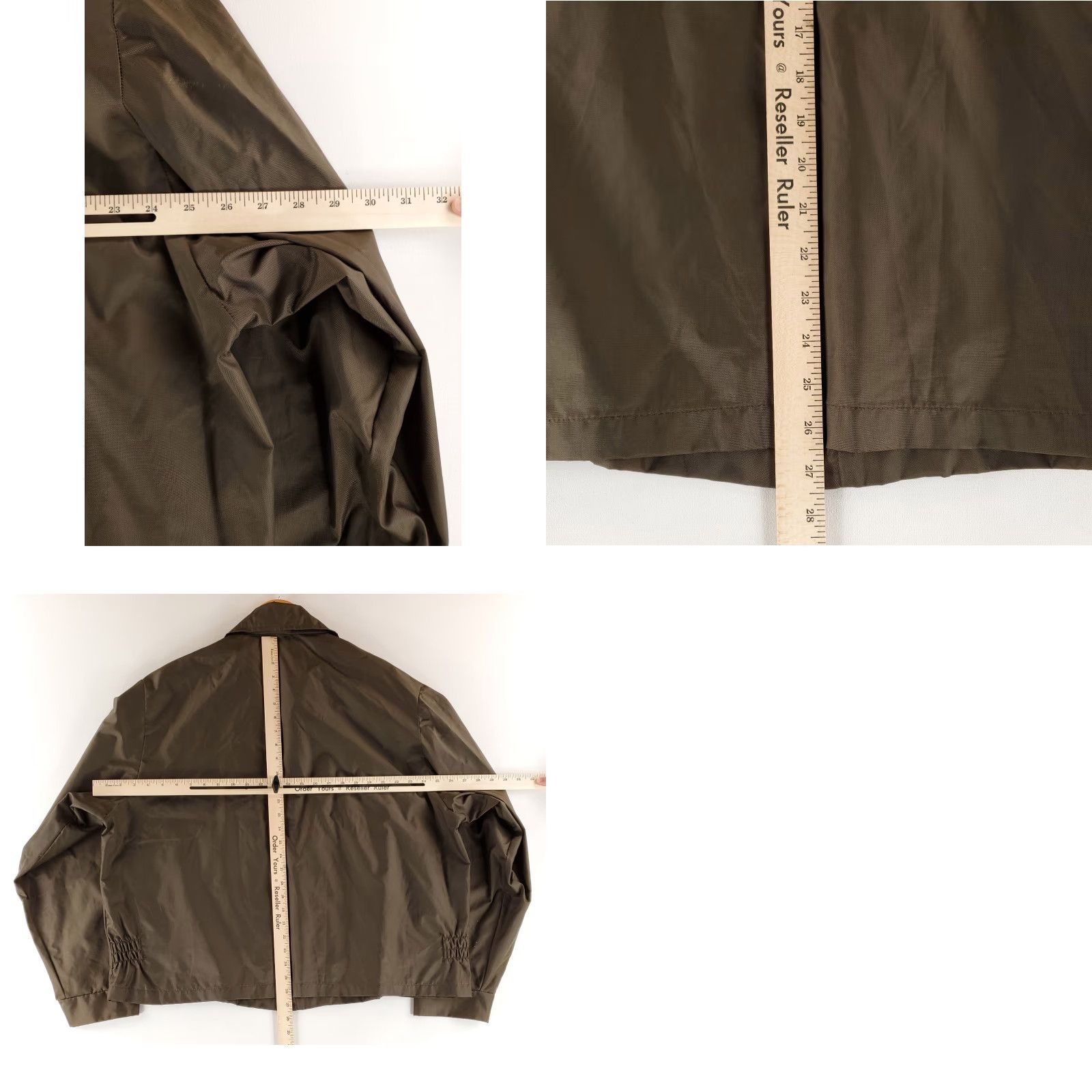 Vintage VINTAGE Horace Small Jacket 100% Nylon Full Zip Rain Brown Mens XXL Bomber Jacket Size US XXL / EU 58 / 5 - 8 Thumbnail