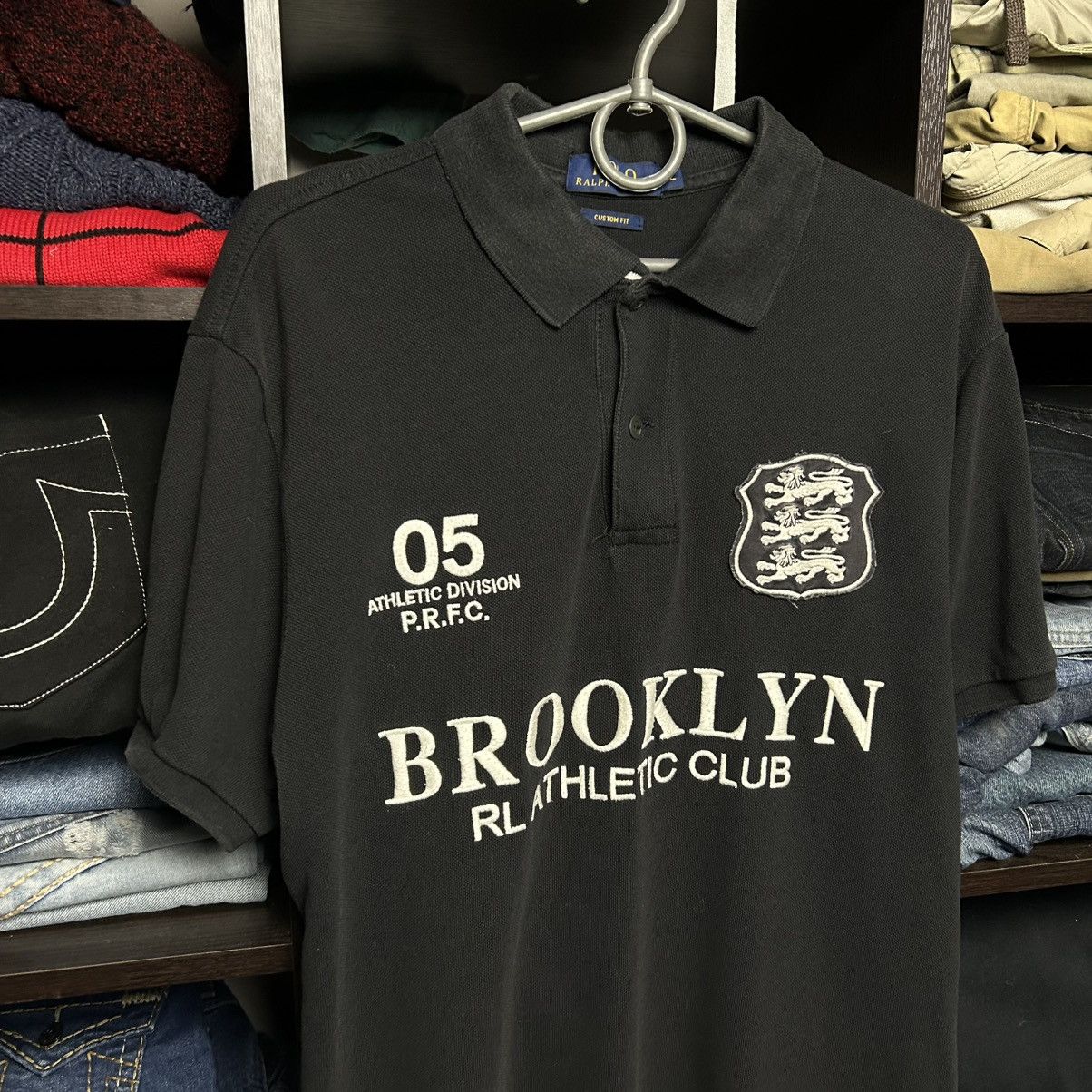 Polo Ralph Lauren Designer Polo Ralph Lauren Brooklyn big logo y2k opium polo Size US L / EU 52-54 / 3 - 2 Thumbnail