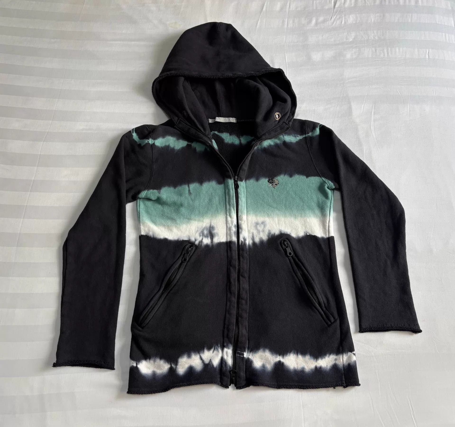FranCisT MOR.K.S francist mor.k.s. vintage kei tie-dye hoodie double zip Size S / US 4 / IT 40 - 1 Thumbnail