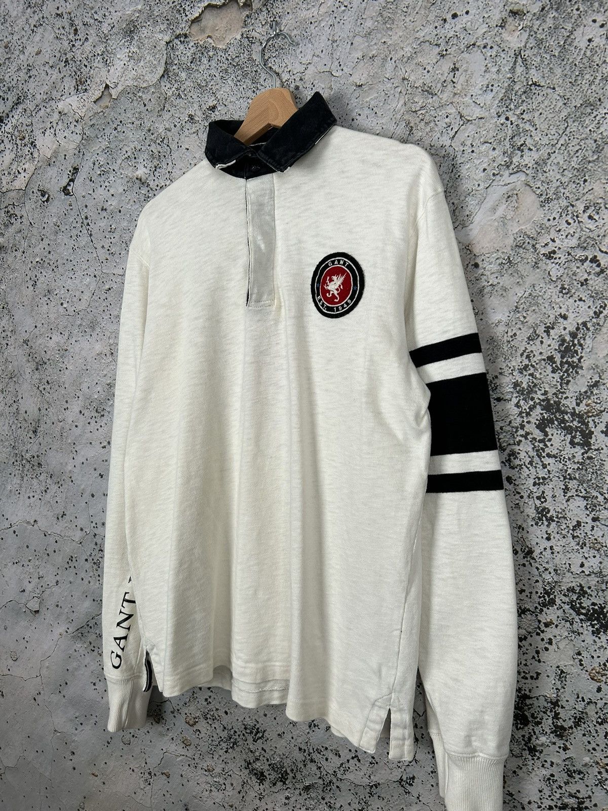 Gant Vintage Gant Rugby Polo Longsleeve 90s Rare Hype Size US M / EU 48-50 / 2 - 4 Thumbnail