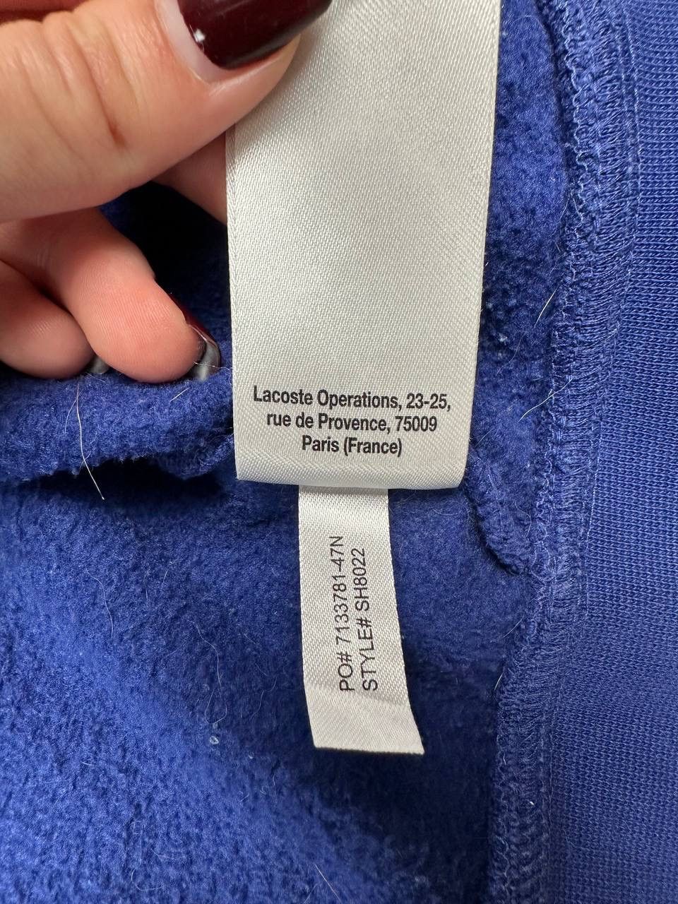 Lacoste Vintage Lacoste Full Zip Hoodie Y2K Hype Style Drill SK8 Size US XL / EU 56 / 4 - 12 Thumbnail