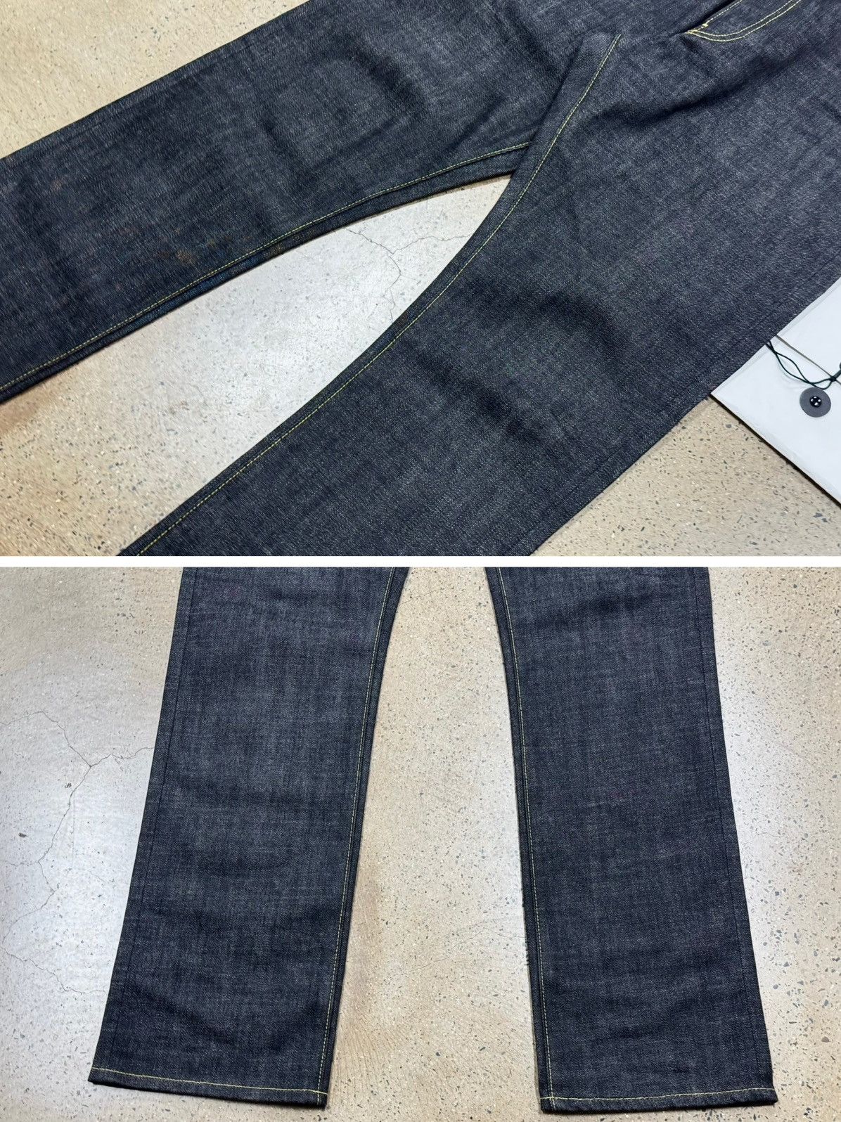 Visvim Visvim Social Sculpture 01.2 01 Slim BLK Unwashed W32L30 Size US 32 / EU 48 - 5 Thumbnail