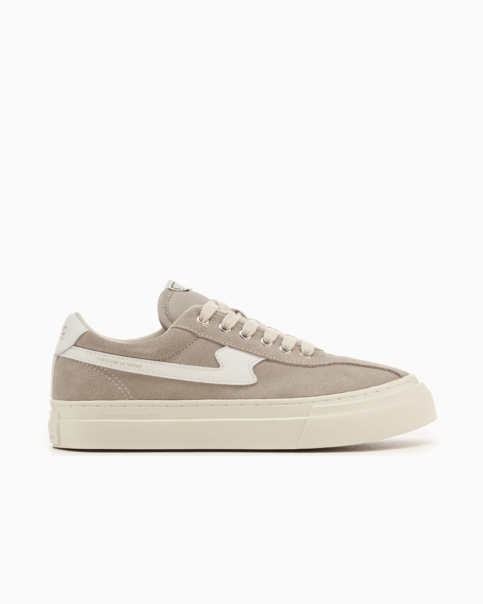 Stepney Workers Club SWC Dellow S-Strike Cup Suede Light Grey YA25535 US 6 EU 39 Size US 6 / EU 39 - 2 Thumbnail