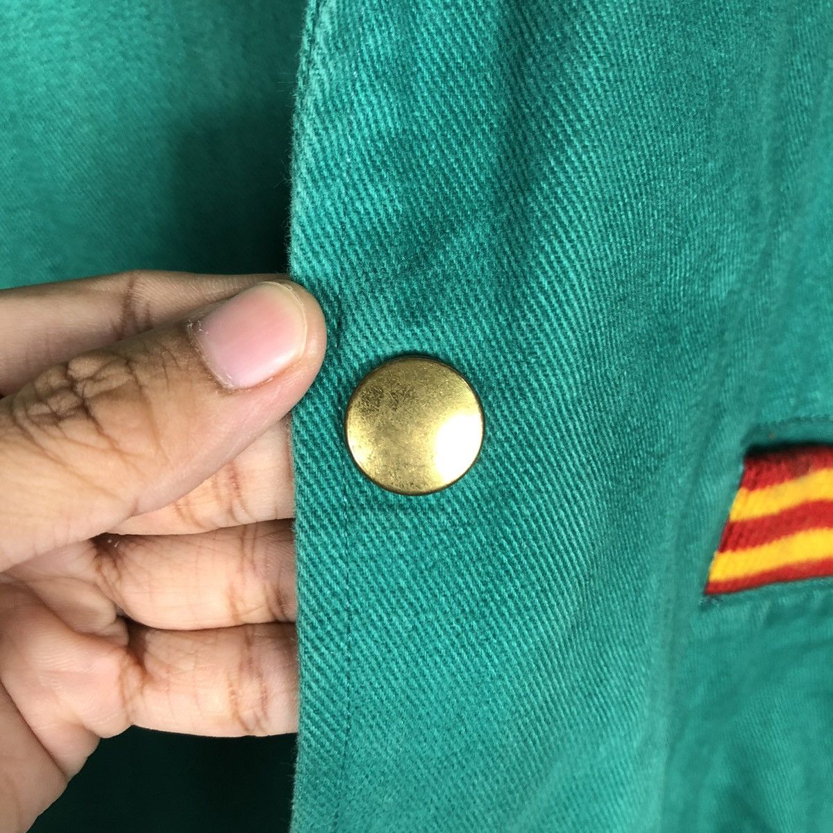 Japanese Brand 📌VINTAGE BOMBER JACKET JIRO JIRO BIG LOGO SPELL OUT Size US L / EU 52-54 / 3 - 17 Thumbnail