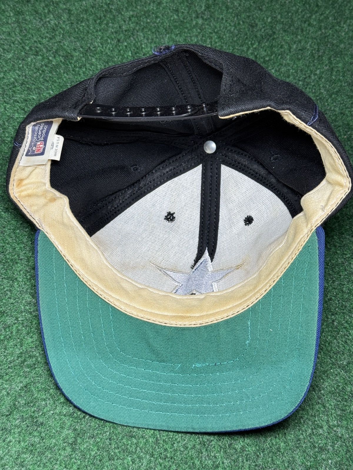 NFL Vintage 80s 90s Dallas Cowboys Union Made Snapback Cap Hat Size ONE SIZE - 8 Thumbnail
