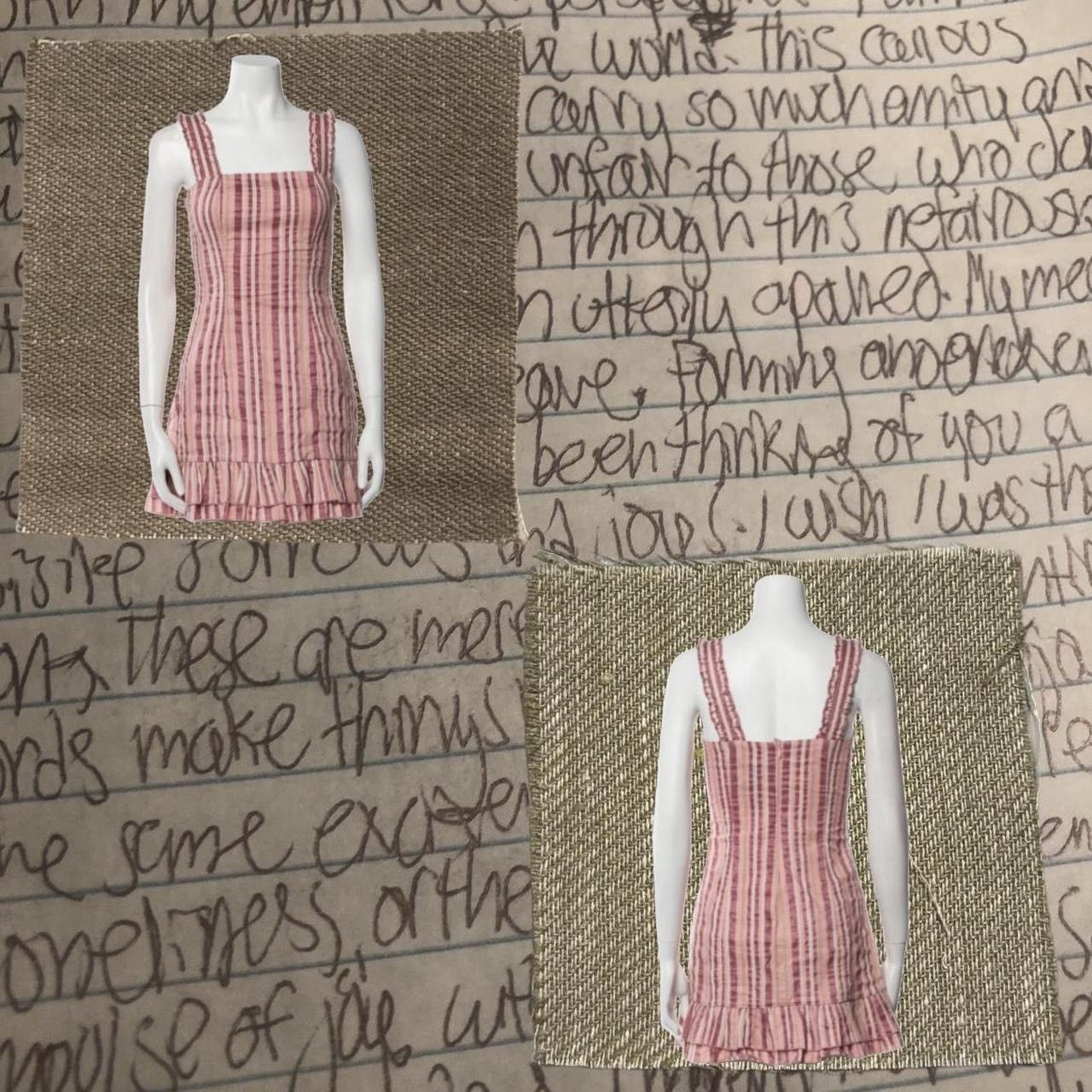 ALEXIS pleated plaid print mini dress with ruffle accents Size XS / US 0-2 / IT 36-38 - 2 Thumbnail