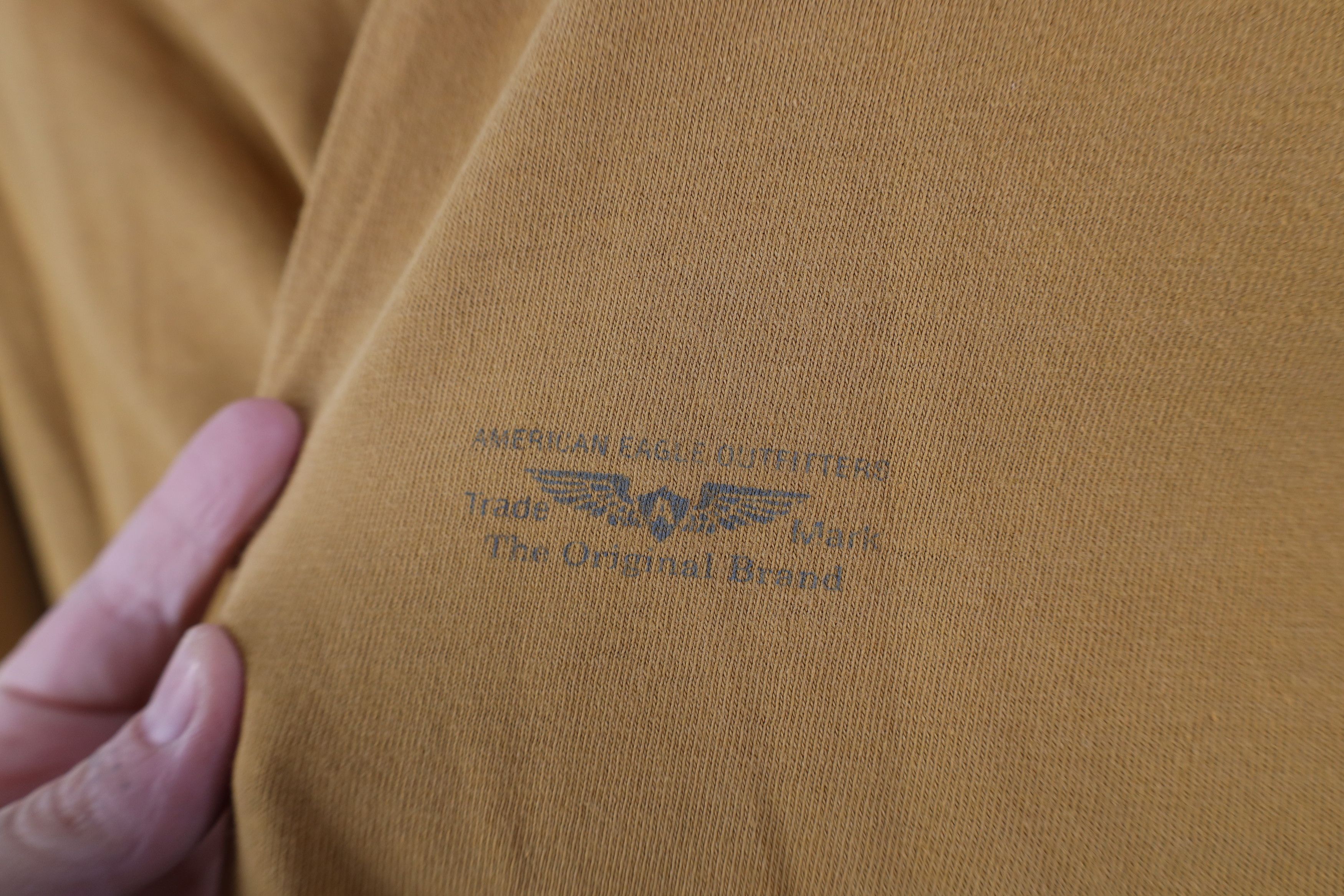 American Eagle Outfitters Vintage 90s Y2K American Eagle Long Sleeve Henley T-Shirt Size US L / EU 52-54 / 3 - 4 Thumbnail