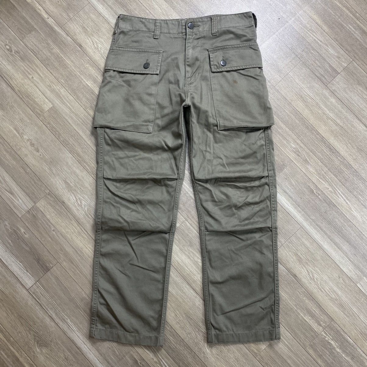 Avirex × Vintage Avirex Denim Monkey Cargo Pants Size US 31 - 9 Thumbnail