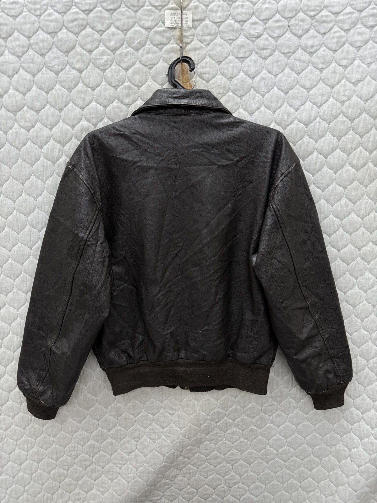 Cooper 🔥🔥🔥ARCHIVE VINTAGE COOPER US ARMY A2 LEATHER JACKET Size US M / EU 48-50 / 2 - 4 Thumbnail