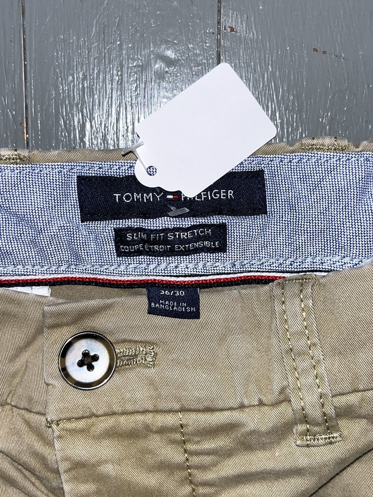Tommy Hilfiger Tan & cream chino Size US 36 / EU 52 - 2 Thumbnail