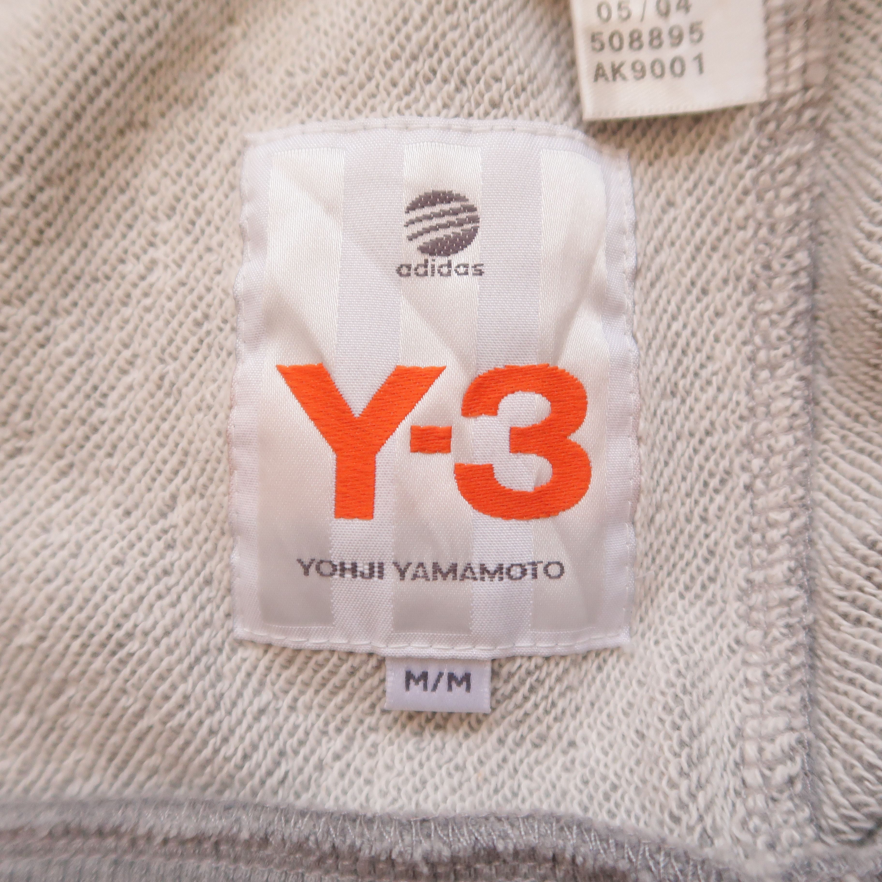 Y-3 2004 Yohji Yamamoto Y-3 Double V Heavy Sweatshirt Patchwork Size US M / EU 48-50 / 2 - 11 Thumbnail