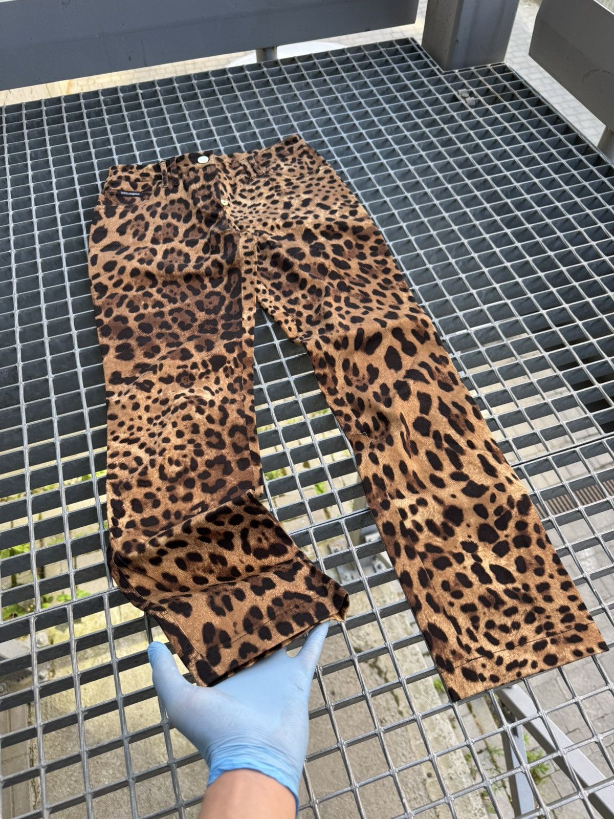 Dolce & Gabbana Dolce & Gabbana leopard Print Jeans Size 38" / US 16 / IT 52 - 5 Thumbnail