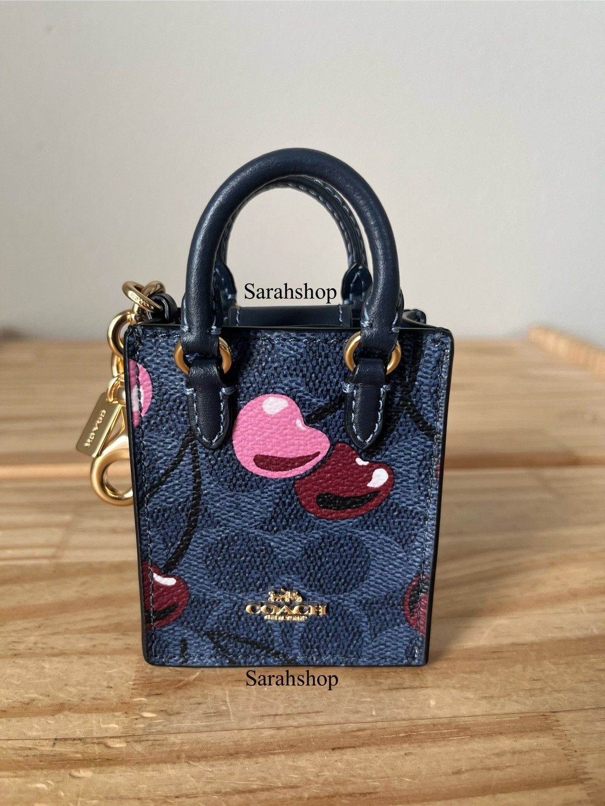 Coach Coach North/South Mini Tote Bag Charm Size ONE SIZE - 1 Thumbnail