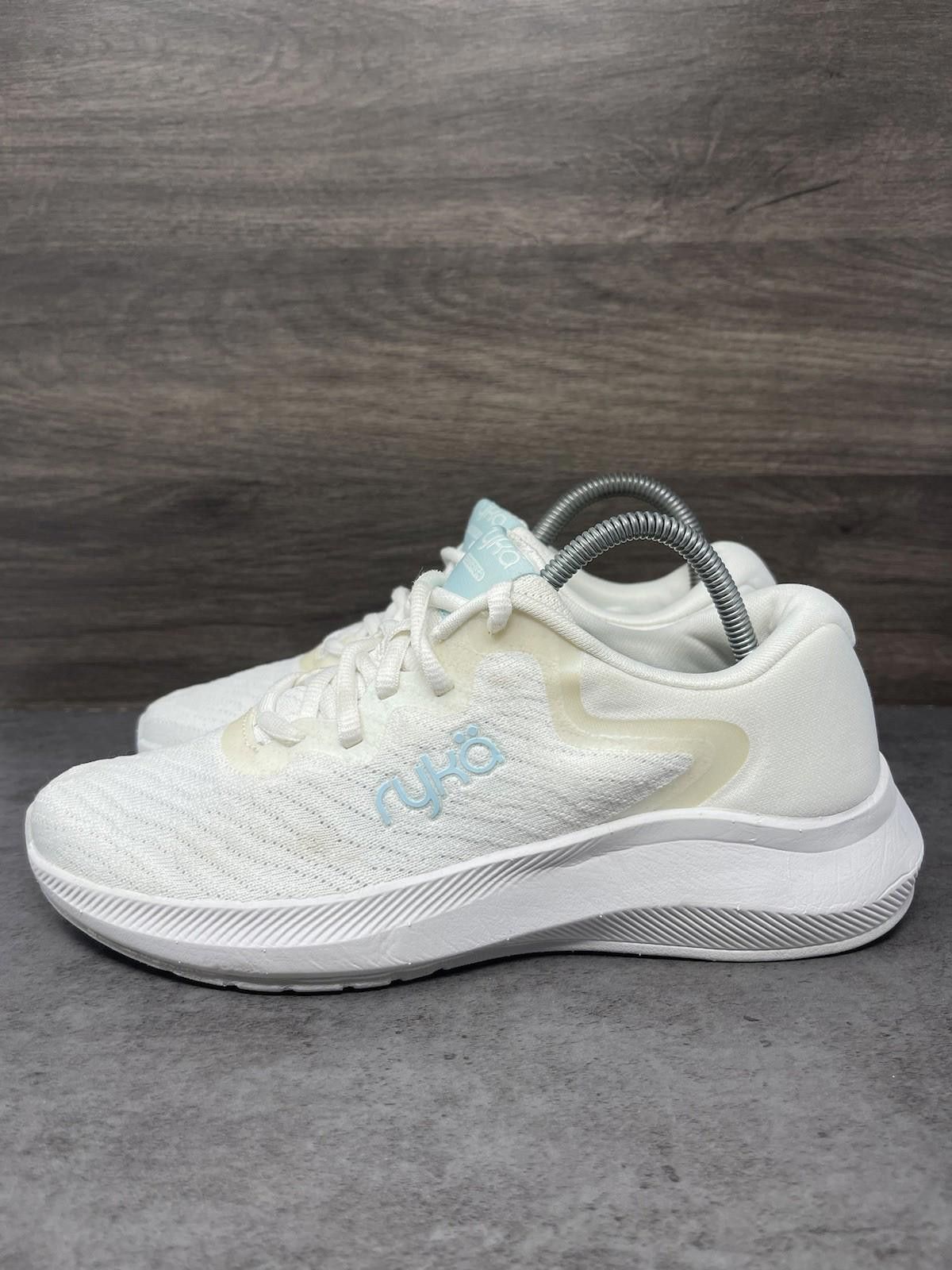 Sonia Rykiel Ryka Flourish Walking Shoes Womens Size 7 White Sneakers Size US 7 / IT 37 - 1 Thumbnail