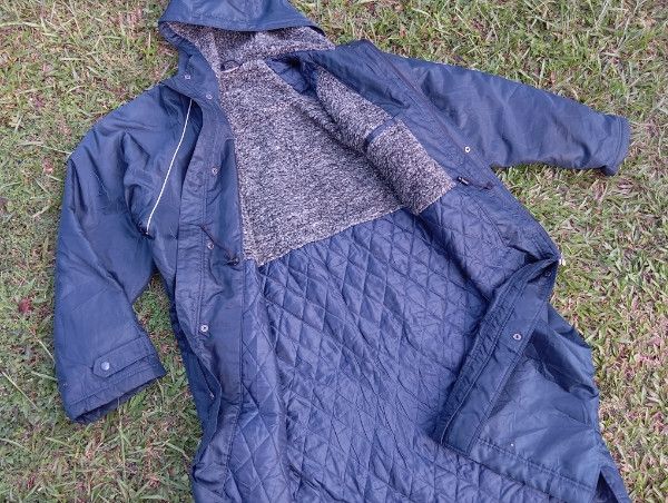 Nike × Vintage Vtg 2000s Nike ⚽⚾🏈 Bench Long Coat Jacket Insulated Size US L / EU 52-54 / 3 - 3 Thumbnail