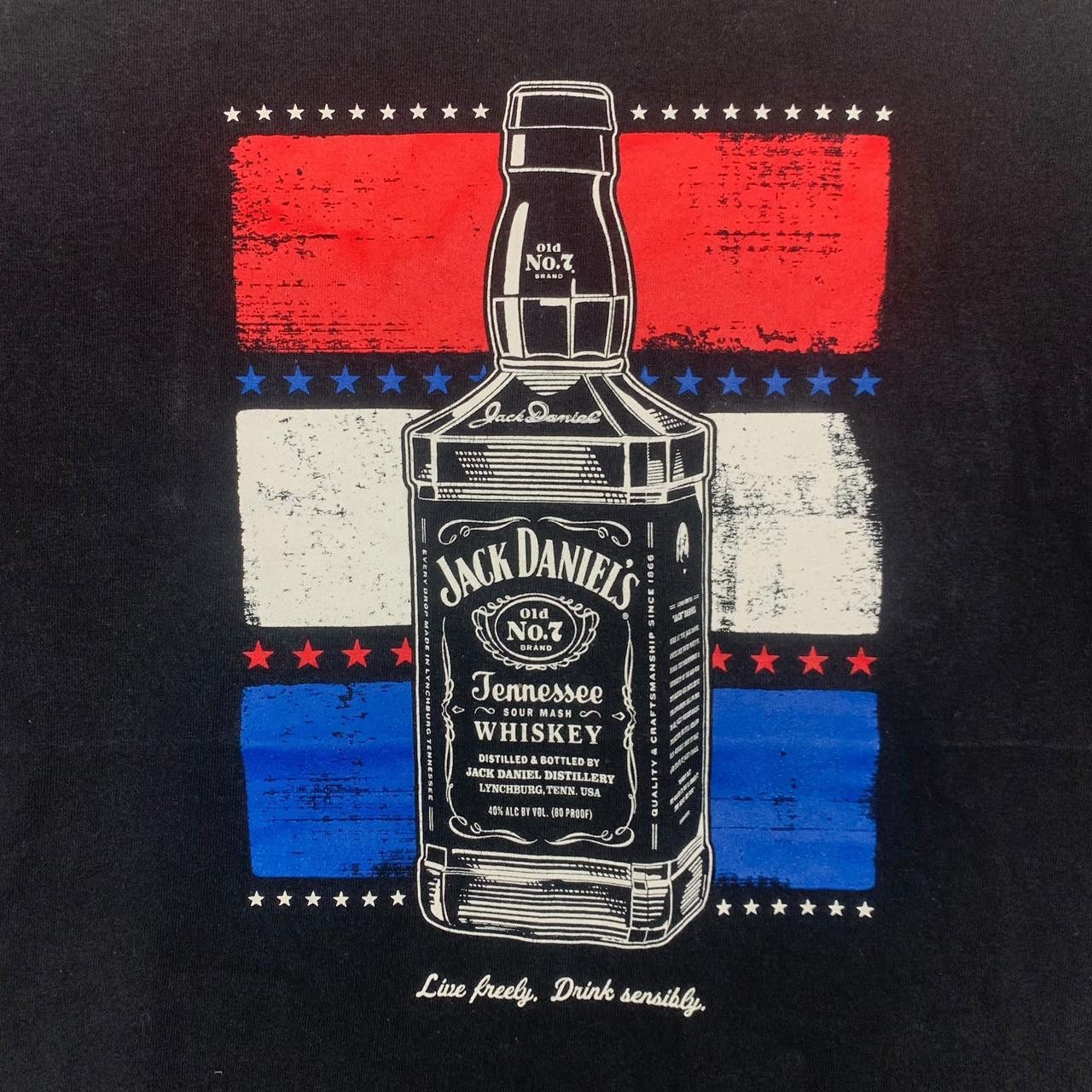 Vintage Vintage JACK DANIELS WHISKEY No 7 Sour Mash Tee Size US M / EU 48-50 / 2 - 5 Thumbnail