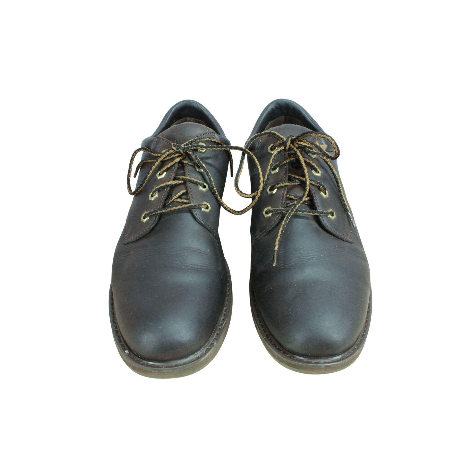 L.L. Bean LL Bean Men’s Brown Leather Stonington Oxford Shoes Size US 13 / EU 46 - 5 Thumbnail
