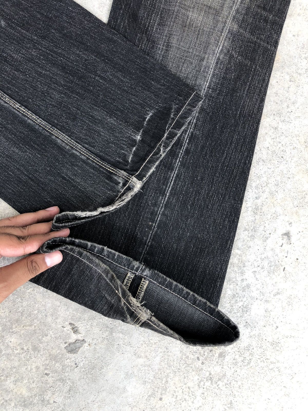 Levi's Y2k Levis Engineered Flared Jeans Distressed Jeans Size US 30 / EU 46 - 13 Thumbnail