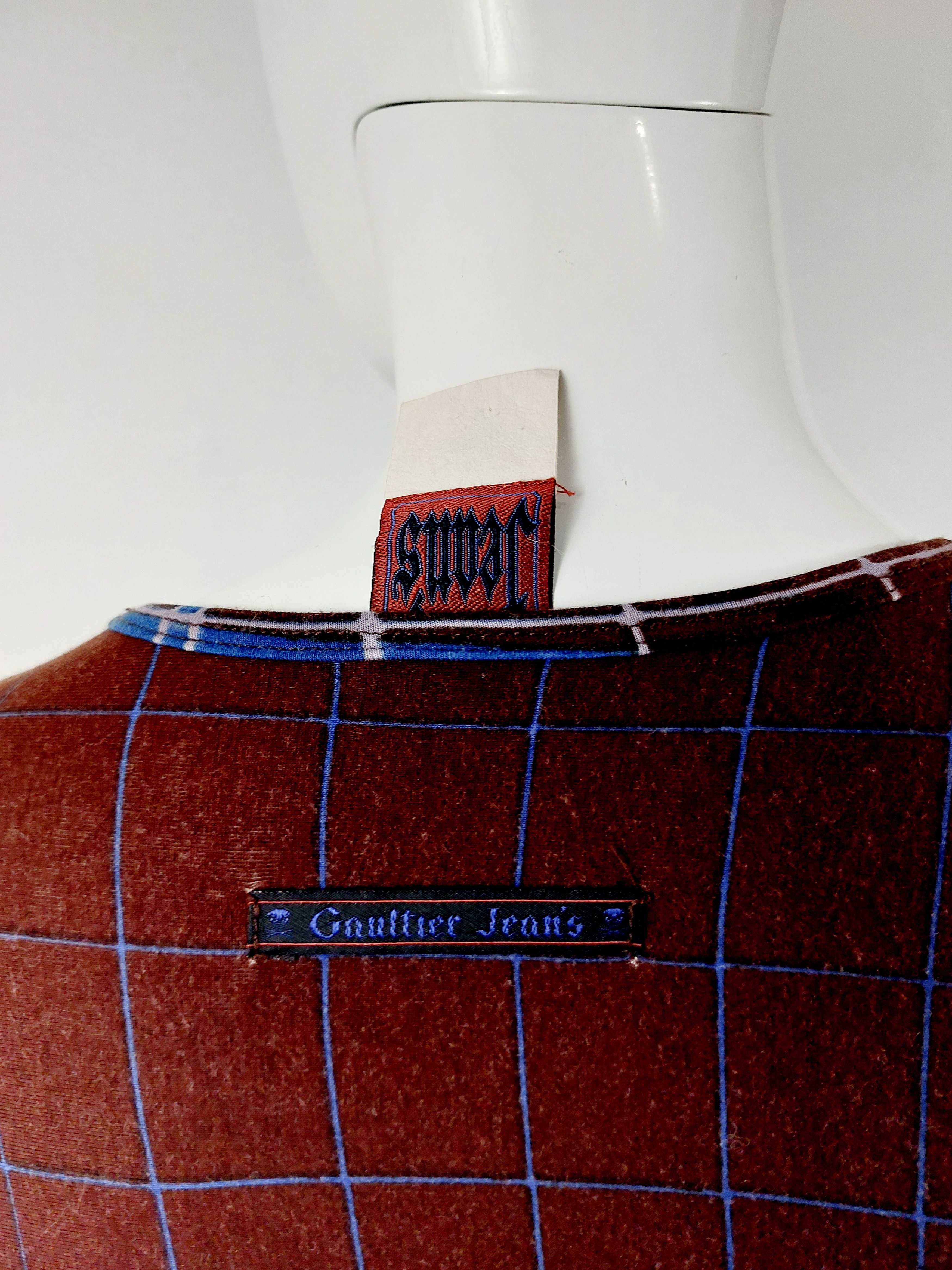 Jean Paul Gaultier Jean Paul Gaultier 1996 Cyberbaba X-Ray Skeleton Maxi Dress Size M / US 6-8 / IT 42-44 - 13 Thumbnail