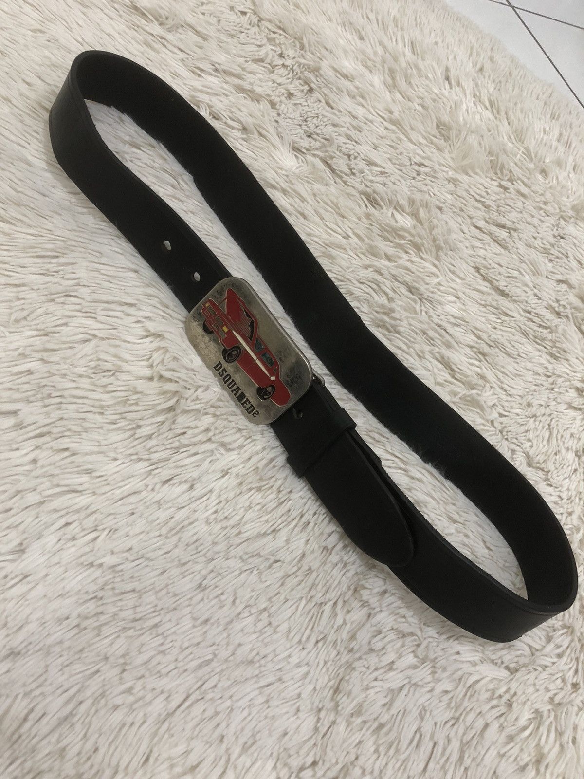 Dsquared2 Dsquared2 Leather Belt Size ONE SIZE - 1 Thumbnail