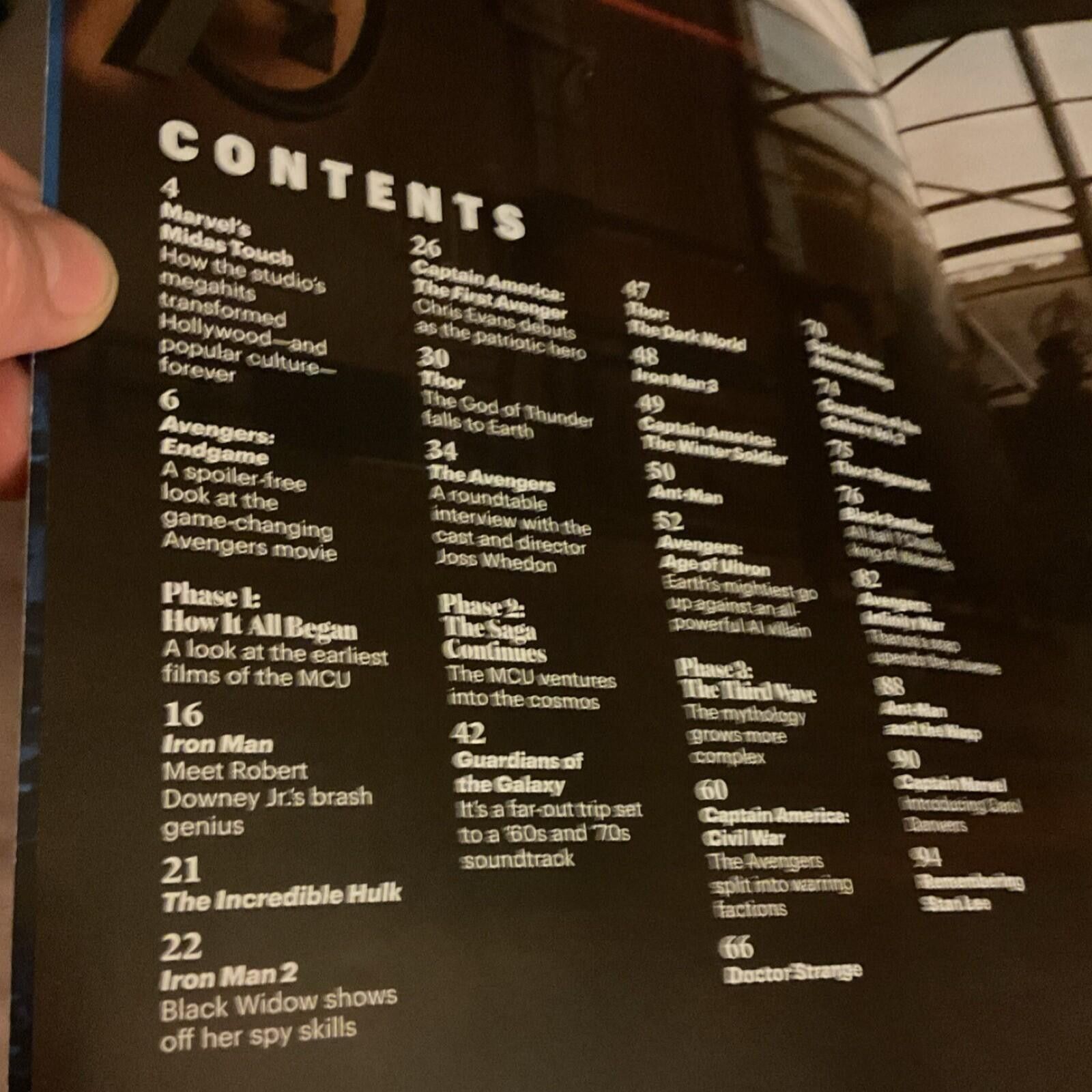 Other Entertainment Weekly Ultimate Guide Avengers July 19 SPC 95 Size ONE SIZE - 3 Thumbnail