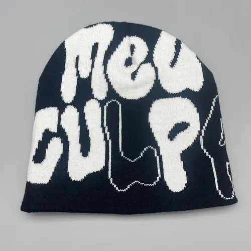 Other Y2K Beanie Hat Unisex Streetwear Vintage Avantgarde Size ONE SIZE - 1 Thumbnail