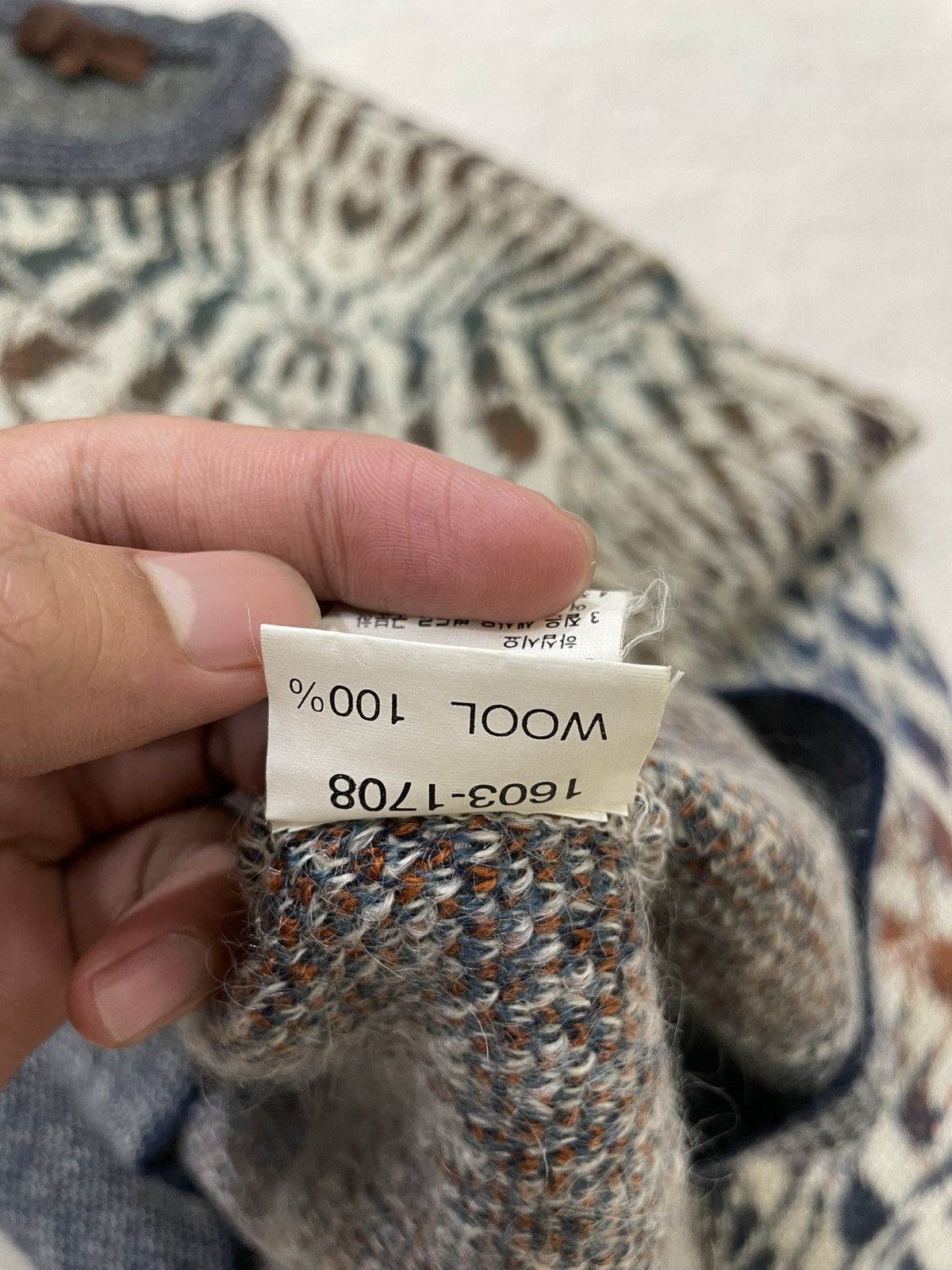 If Six Was Nine 2000s Missoni Knit Zig Zag Navajo Pattern y’s LGB ifsix Size US XL / EU 56 / 4 - 5 Thumbnail