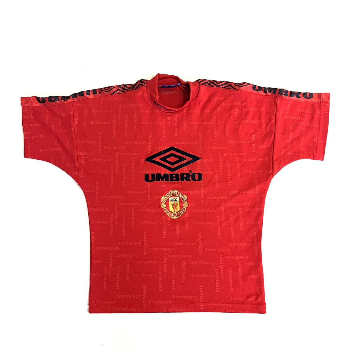 Vintage Umbro Manchester United FC Red Tee T-shirt 90s