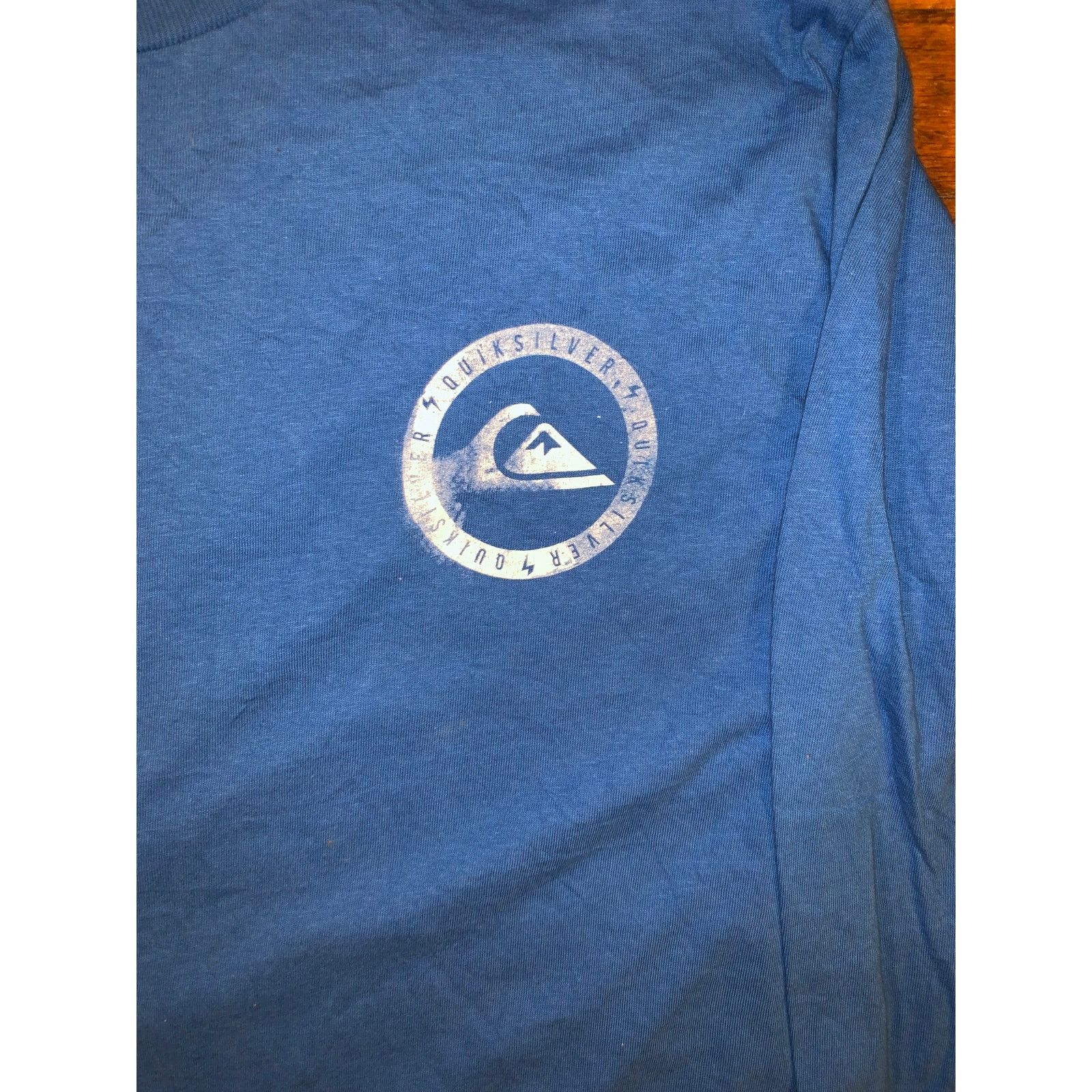Quiksilver Vintage Quiksilver Long Sleeve Shirt Blue Y2K Surf Large Size US L / EU 52-54 / 3 - 2 Thumbnail