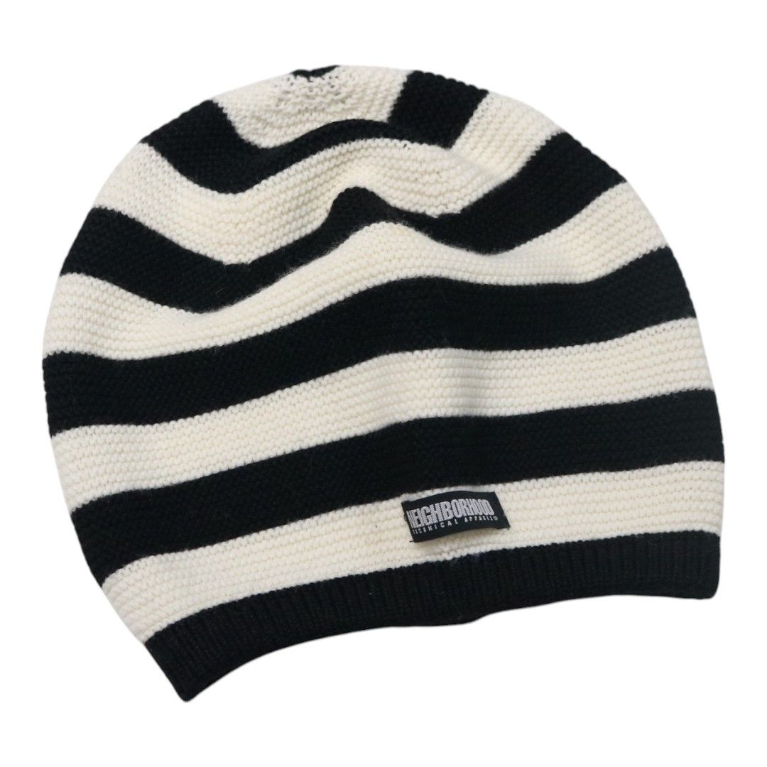 Neighborhood NEIGHBORHOOD Striped Balloon Beanie Size ONE SIZE - 1 Thumbnail