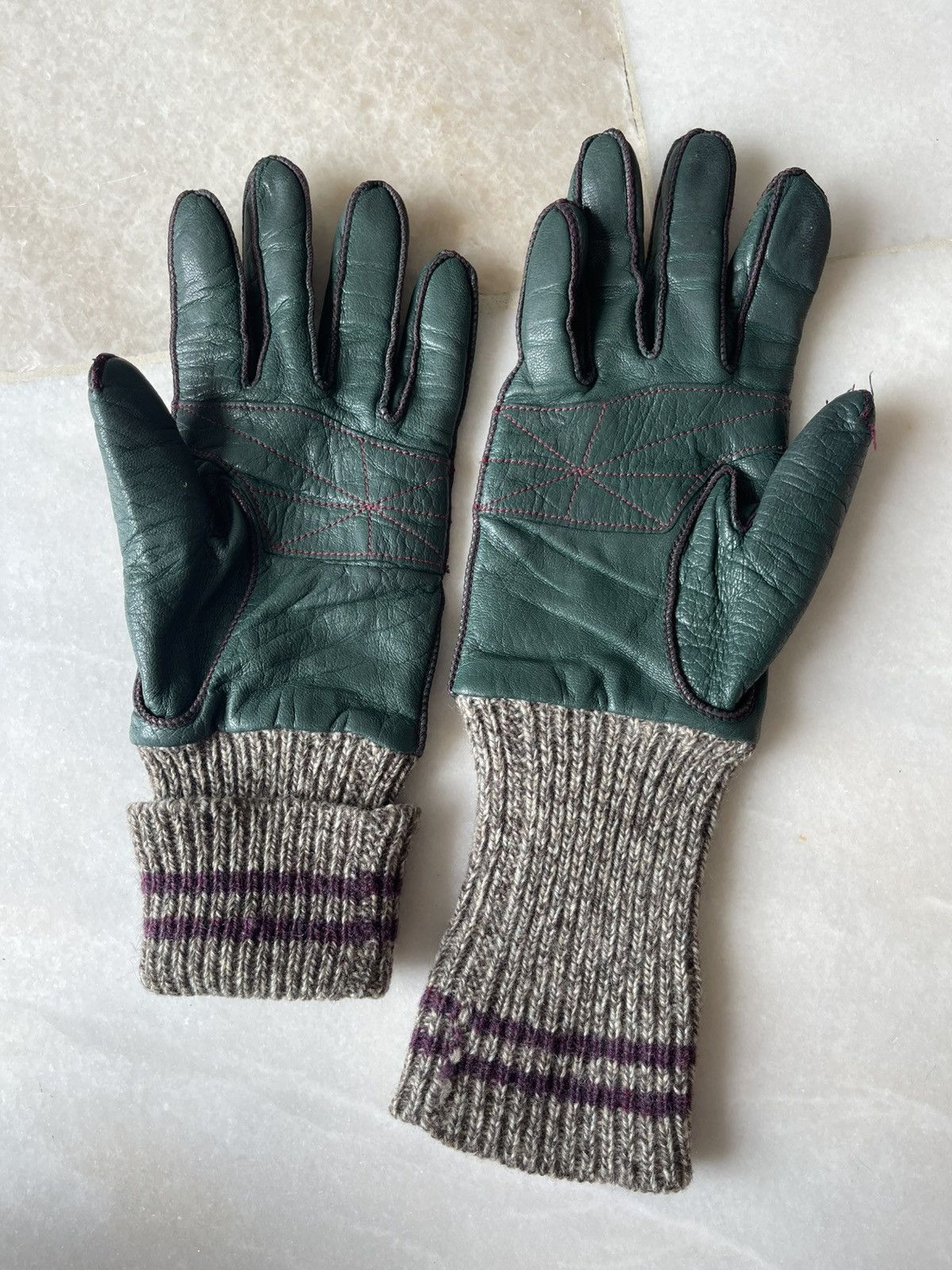 Vivienne Westwood Vintage Vivienne Westwood Leather Glove Big Orb Size ONE SIZE - 10 Thumbnail