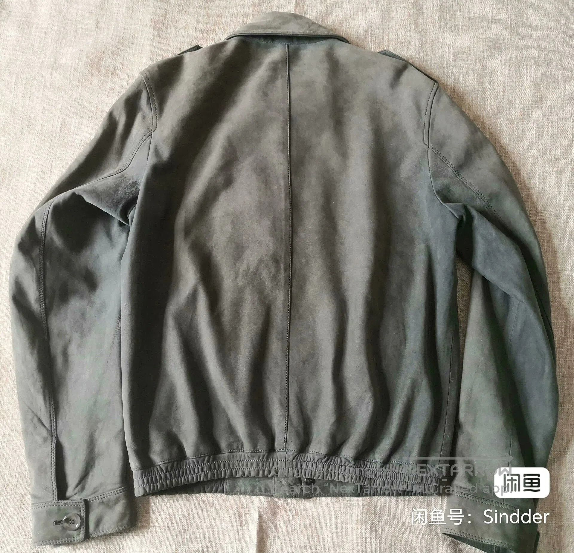 Burberry Burberry Men's Leather Jacket. Size US M / EU 48-50 / 2 - 8 Thumbnail
