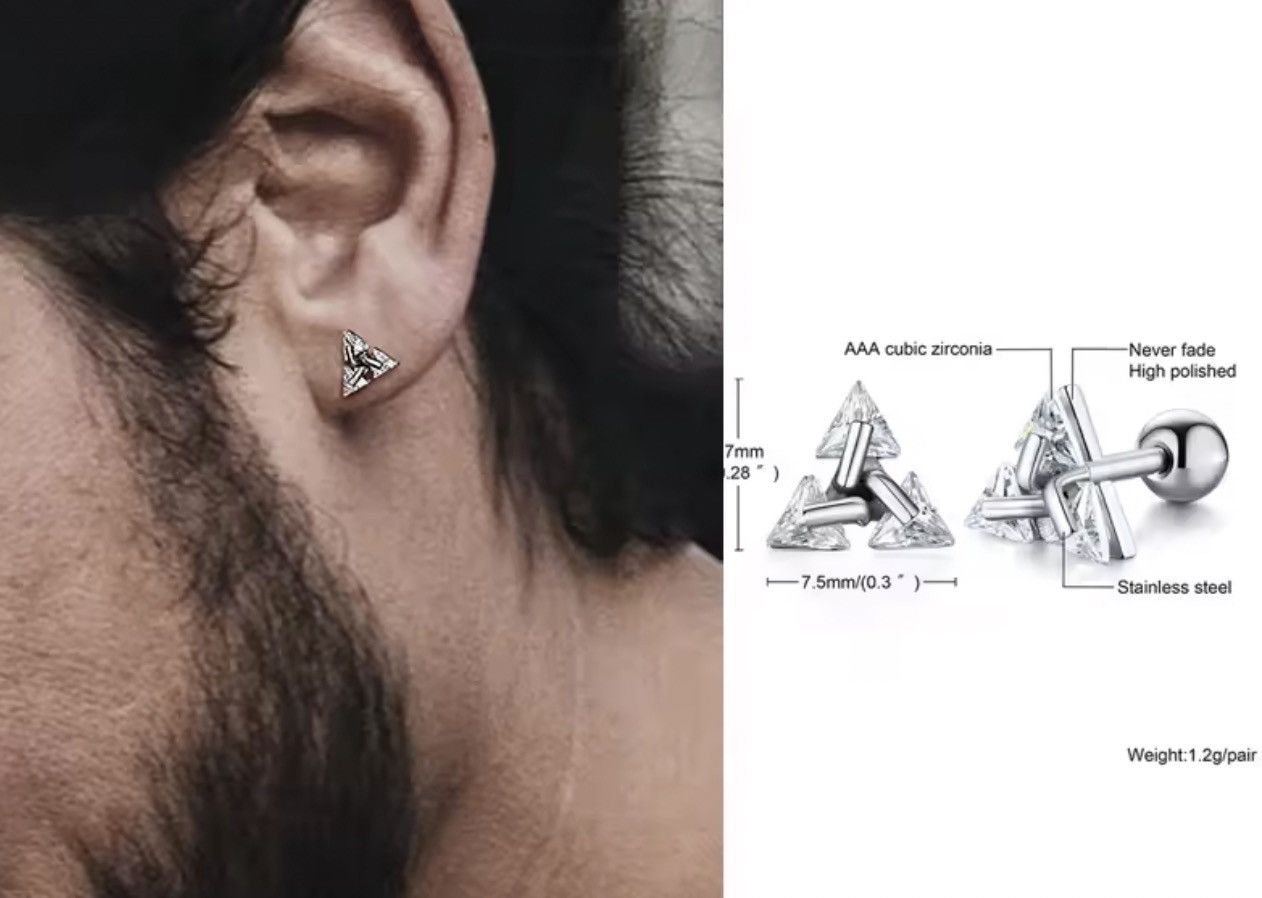 Jewelry Mini Stud earrings （1pairs） Size ONE SIZE - 1 Thumbnail